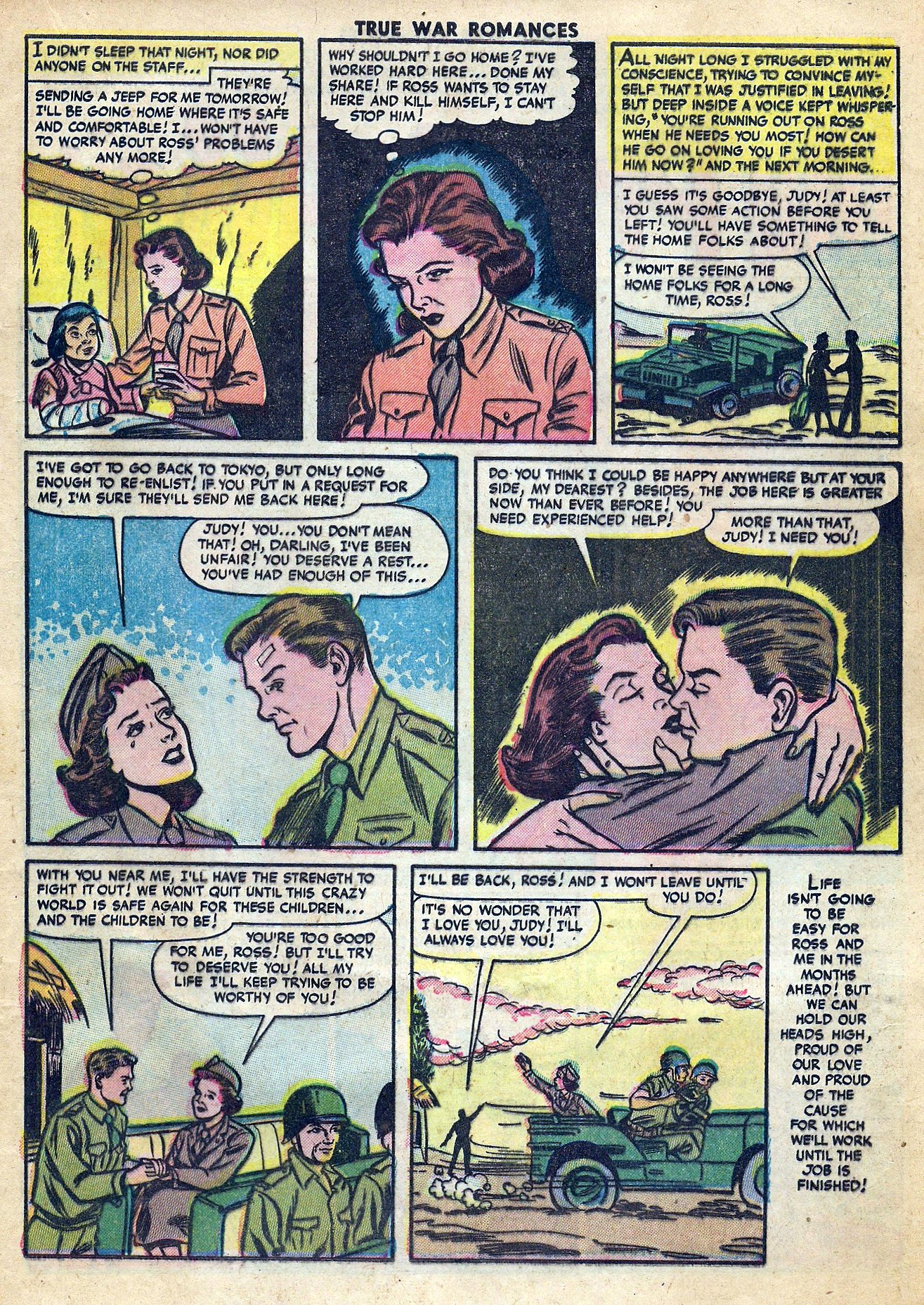 Read online True War Romances comic -  Issue #10 - 17