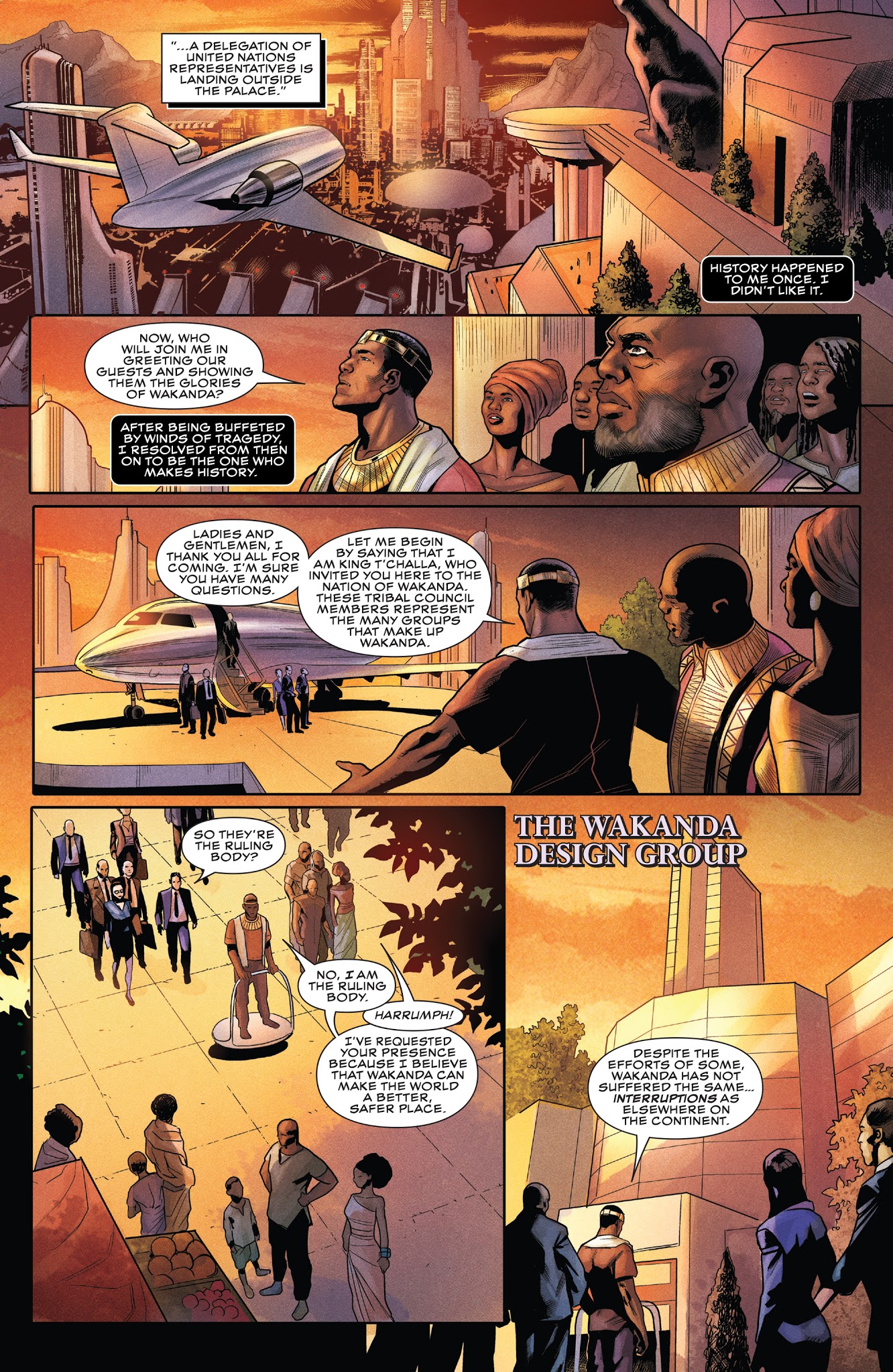 Read online Rise of the Black Panther comic -  Issue #3 - 9