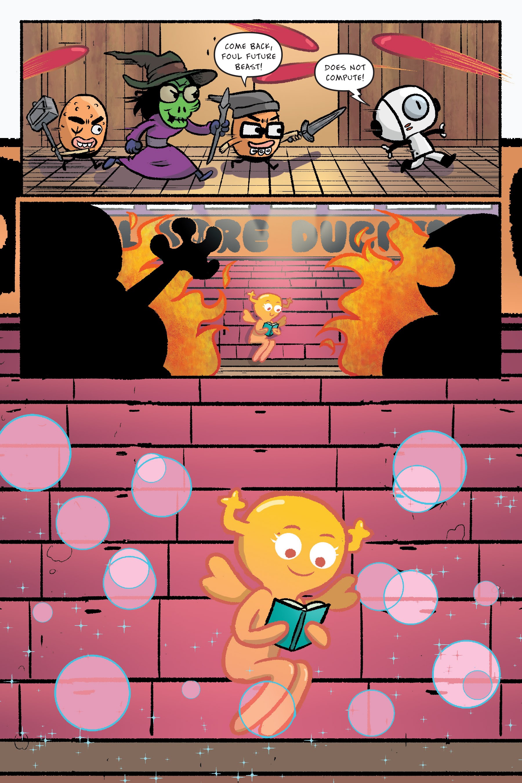 Read online The Amazing World of Gumball: The Storm comic -  Issue # TPB - 107