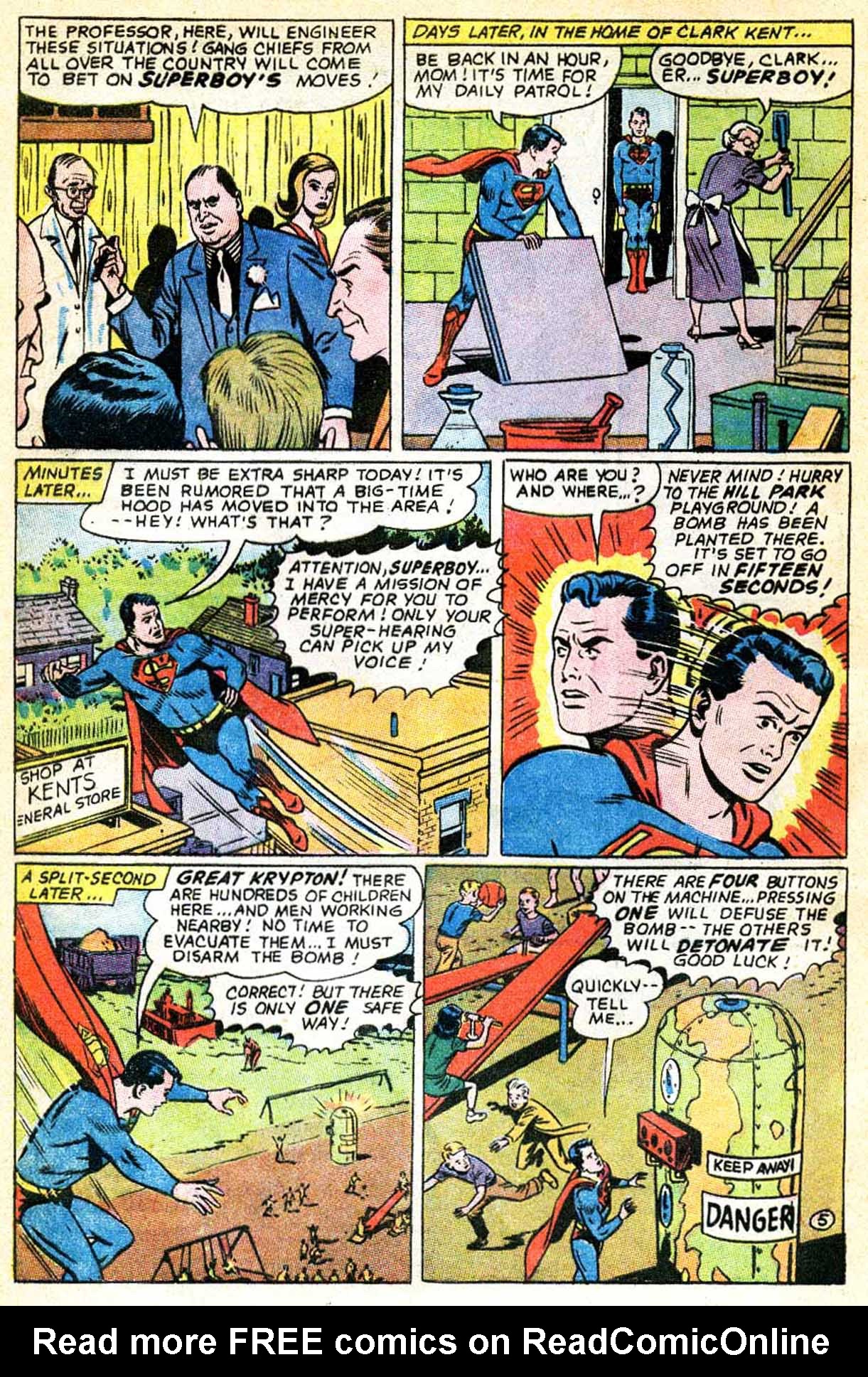 Read online Superboy (1949) comic -  Issue #140 - 6