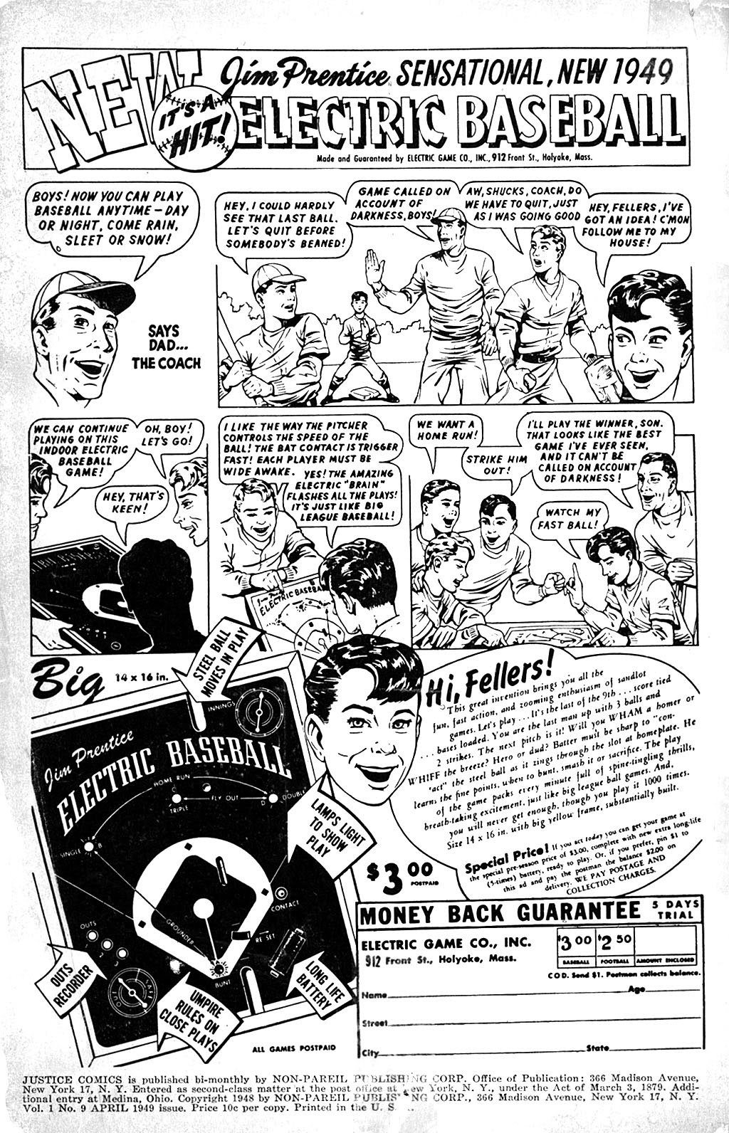 Read online Justice Comics (1948) comic -  Issue #9 - 2
