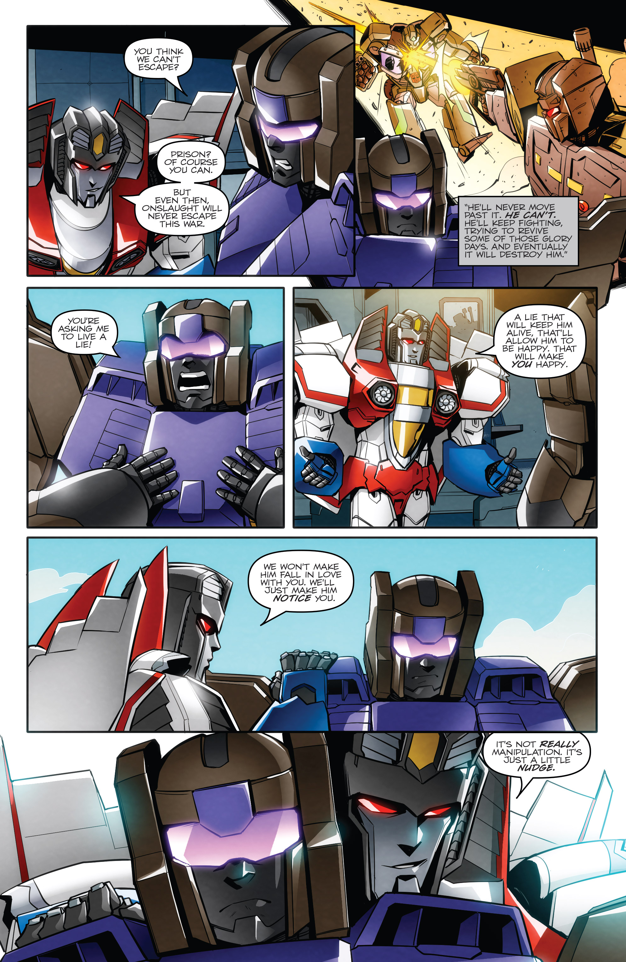 Read online Transformers: Till All Are One comic -  Issue #10 - 21