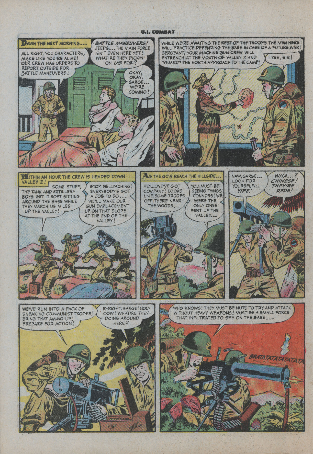 Read online G.I. Combat (1952) comic -  Issue #29 - 28