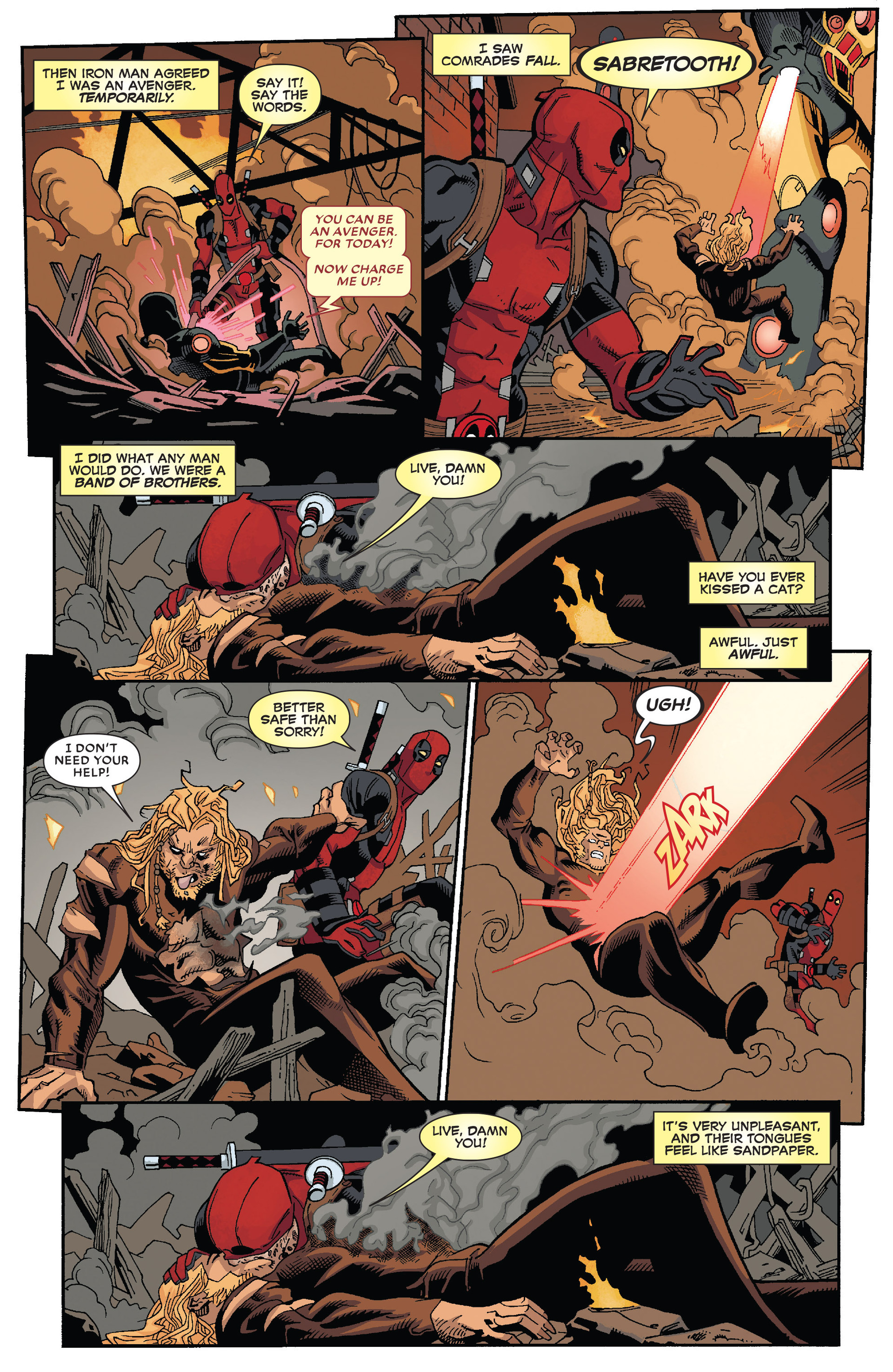 Read online Deadpool (2013) comic -  Issue #36 - 16