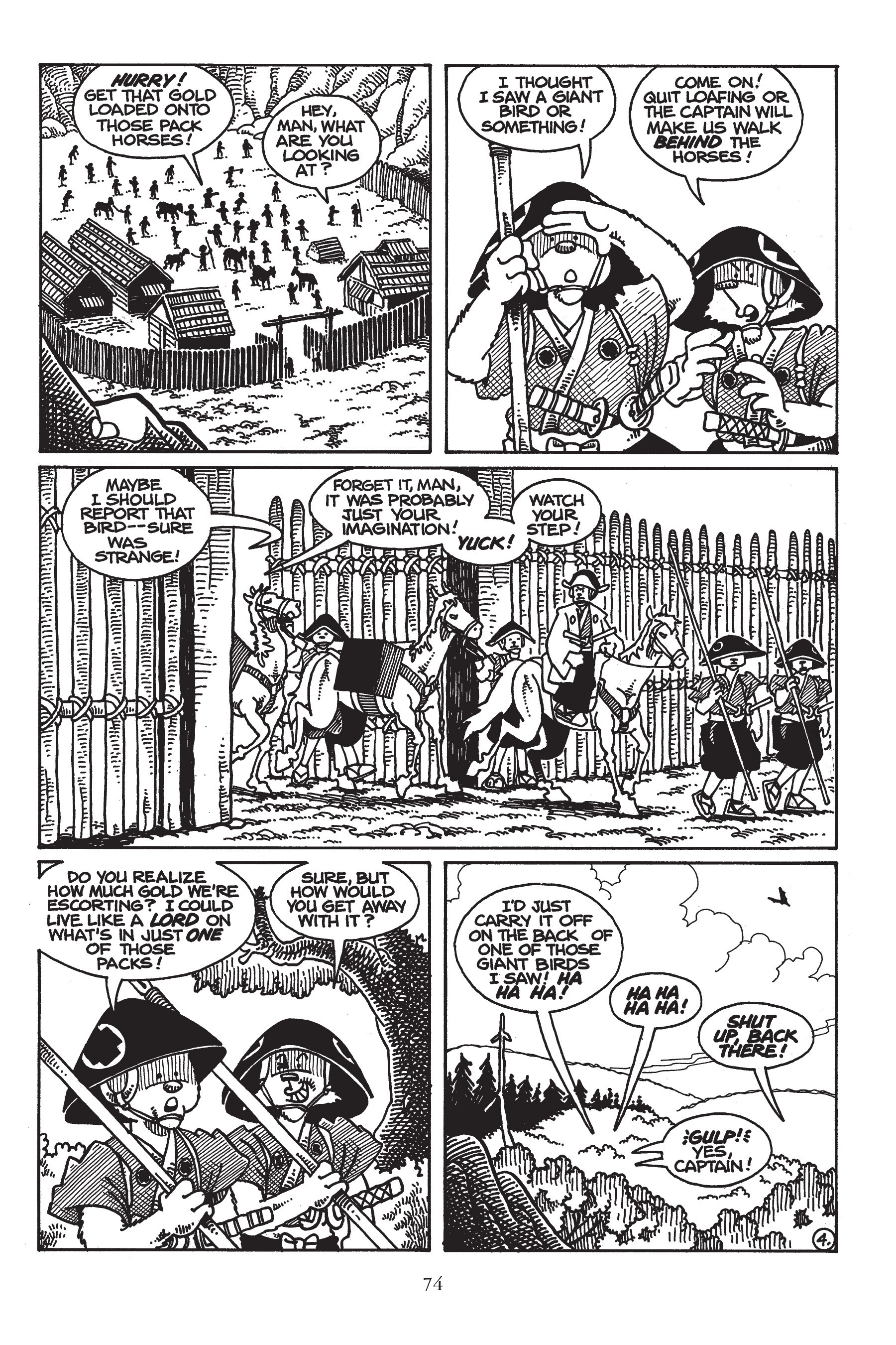 Read online Usagi Yojimbo (1987) comic -  Issue # _TPB 5 - 73