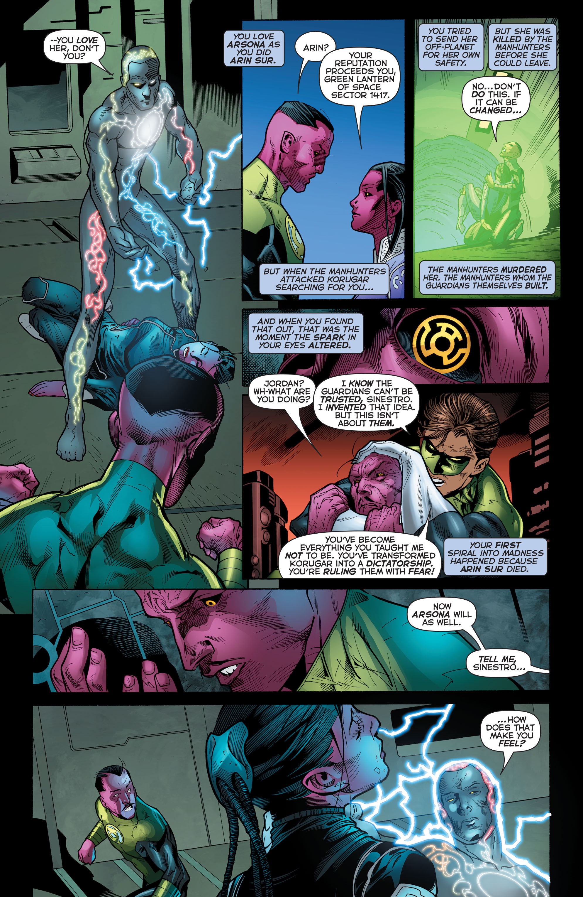Read online Green Lantern: The Wrath of the First Lantern comic -  Issue # TPB - 182