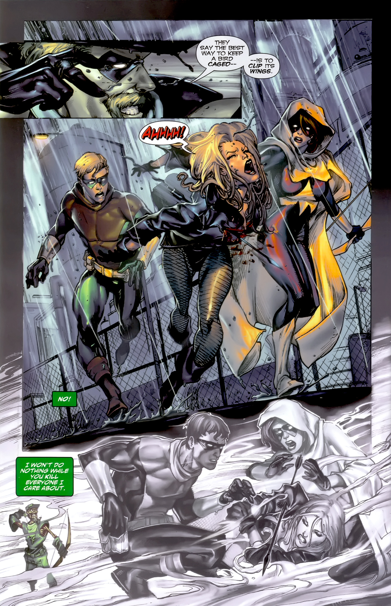 Read online Green Arrow/Black Canary comic -  Issue #30 - 22
