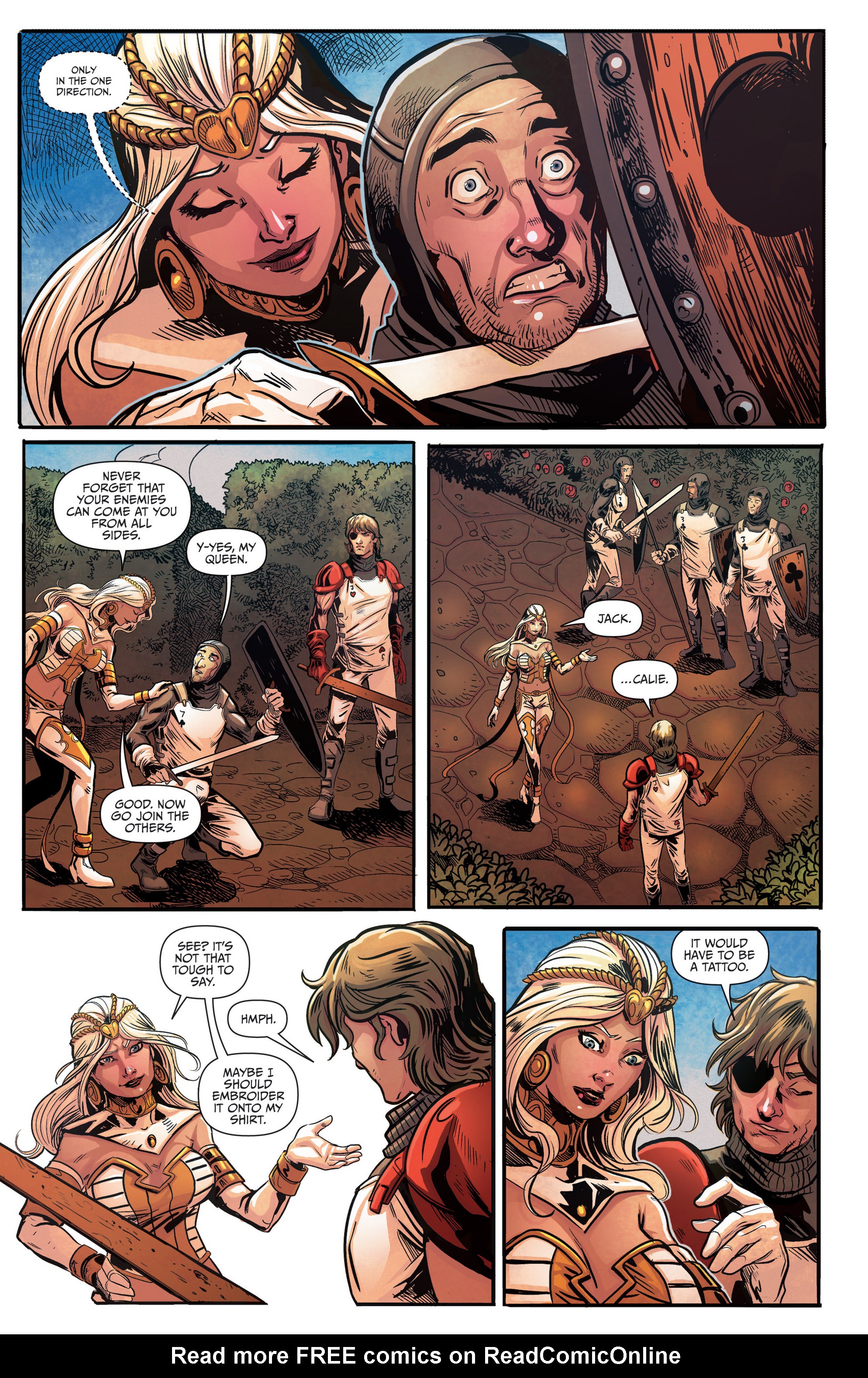 Read online Grimm Fairy Tales presents Wonderland comic -  Issue #32 - 4