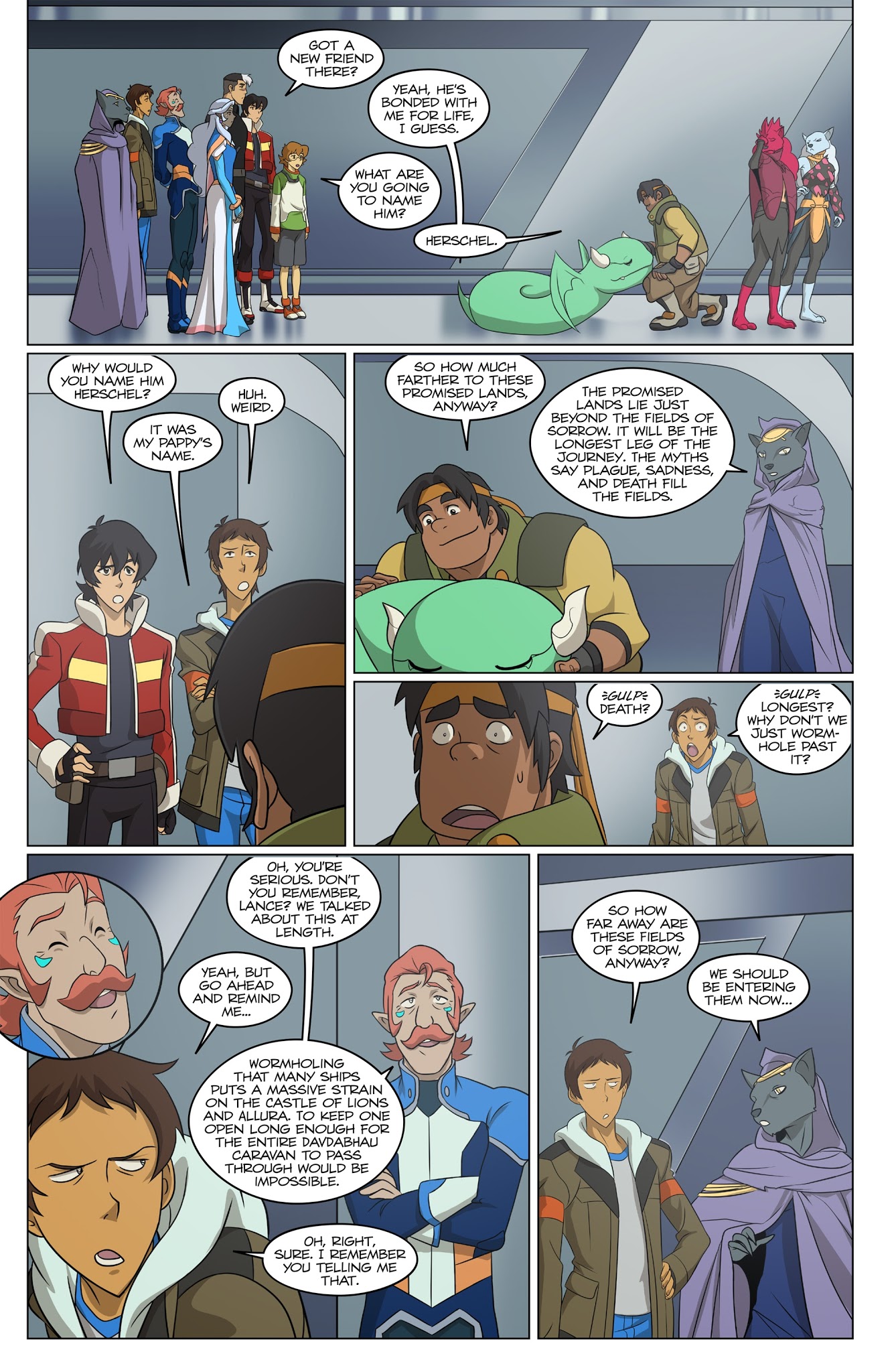 Read online Voltron Legendary Defender (2017) comic -  Issue #4 - 5