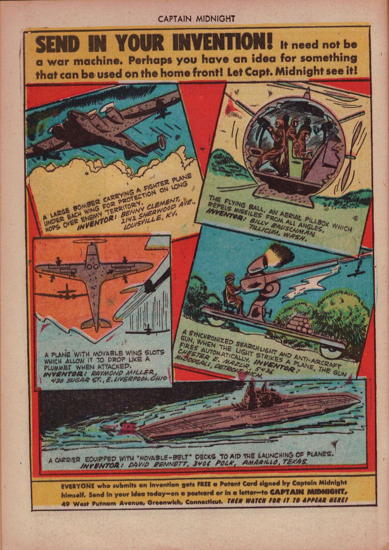Read online Captain Midnight (1942) comic -  Issue #16 - 40