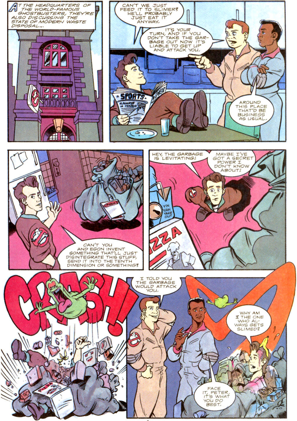Read online Real Ghostbusters comic -  Issue #3 - 5