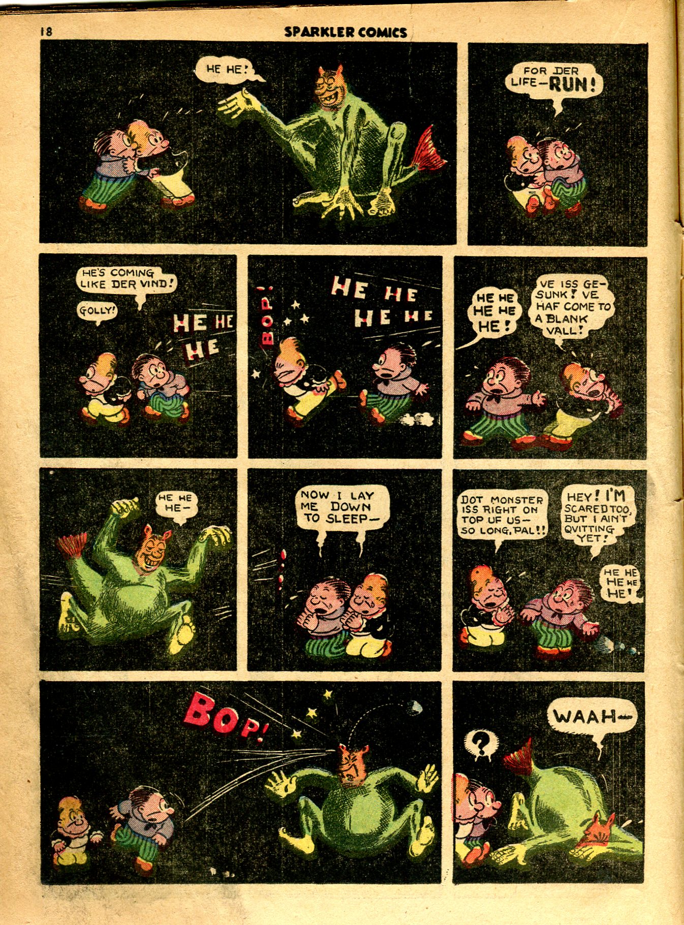 Read online Sparkler Comics comic -  Issue #11 - 20