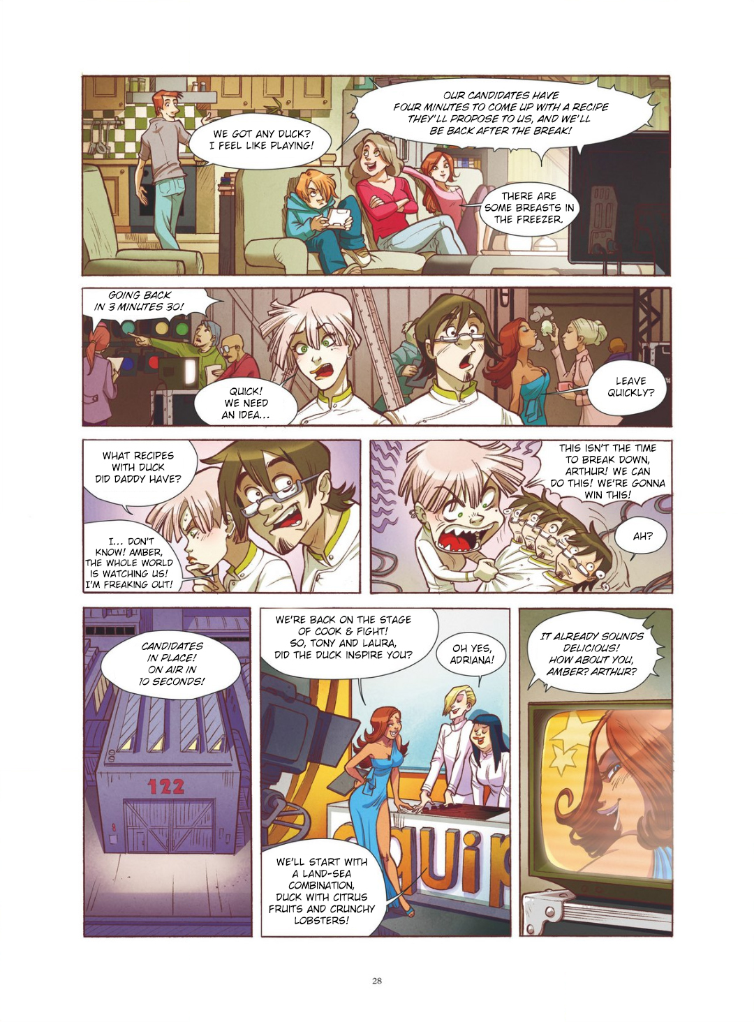 Read online Lord of Burger comic -  Issue #3 - 28