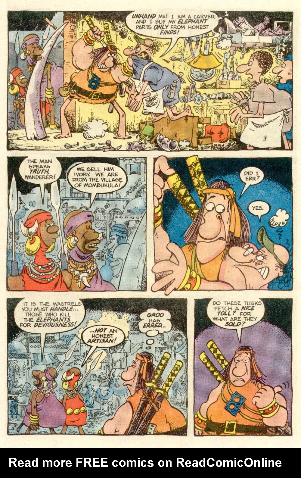 Read online Sergio Aragonés Groo the Wanderer comic -  Issue #7 - 12