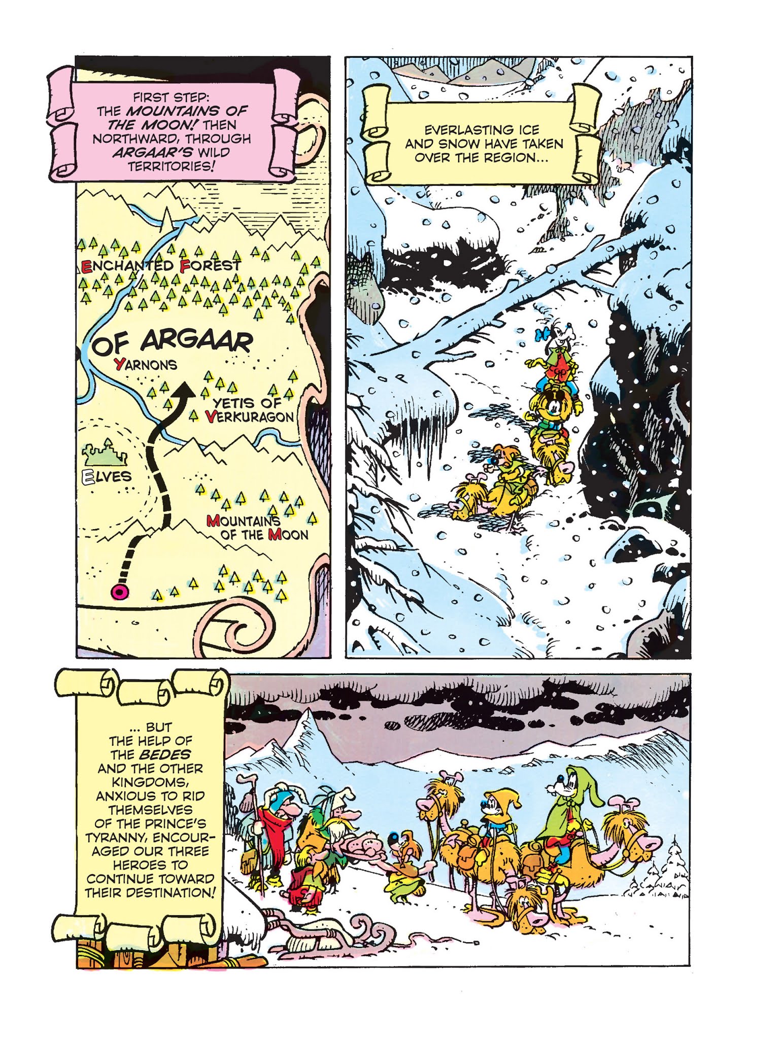 Read online Mickey Mouse in the Sword of Ice comic -  Issue #4 - 27