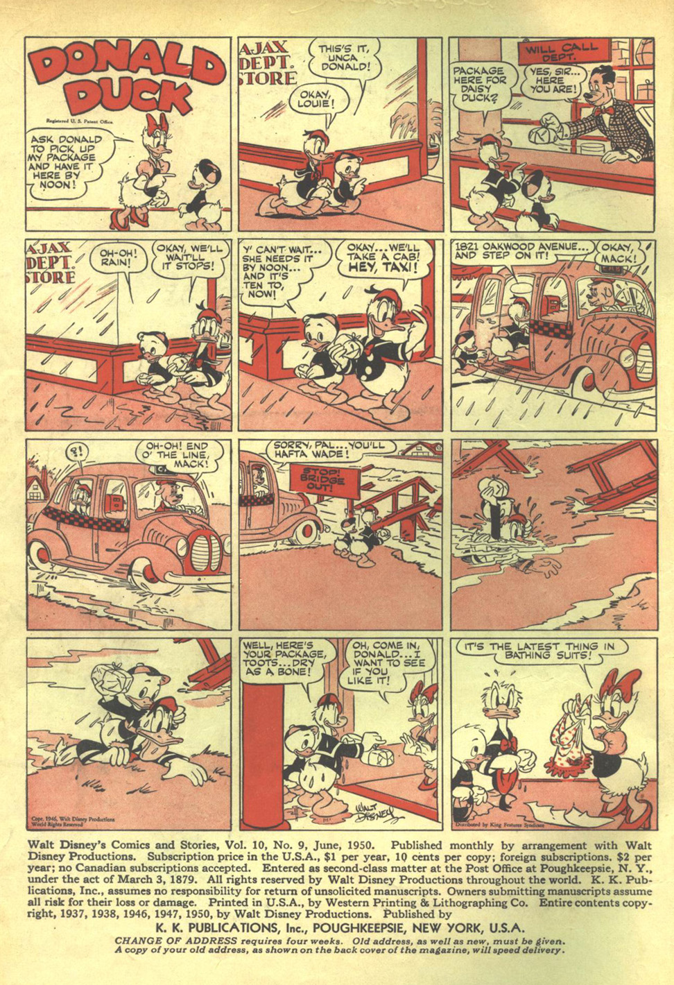 Read online Walt Disney's Comics and Stories comic -  Issue #117 - 2