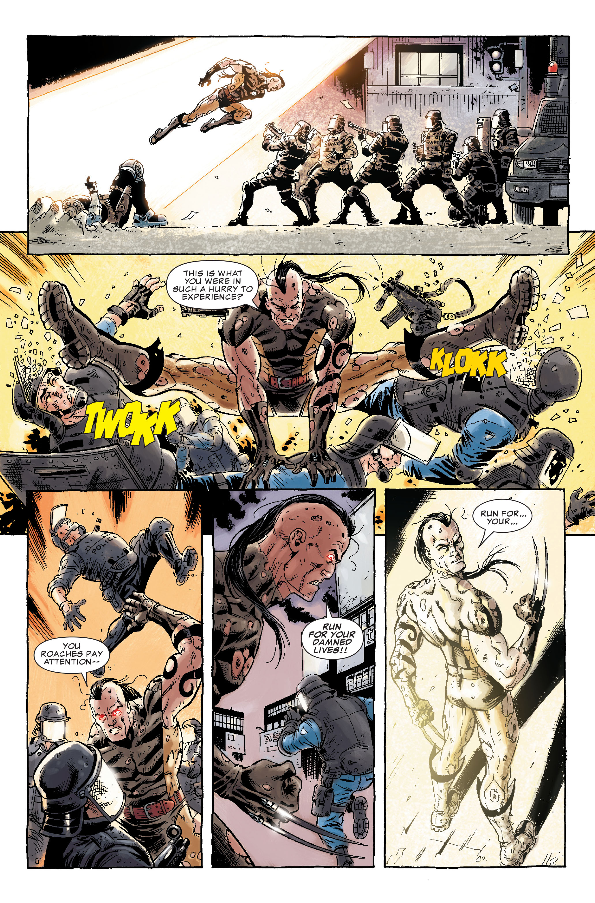 Read online Franken-Castle comic -  Issue #20 - 5