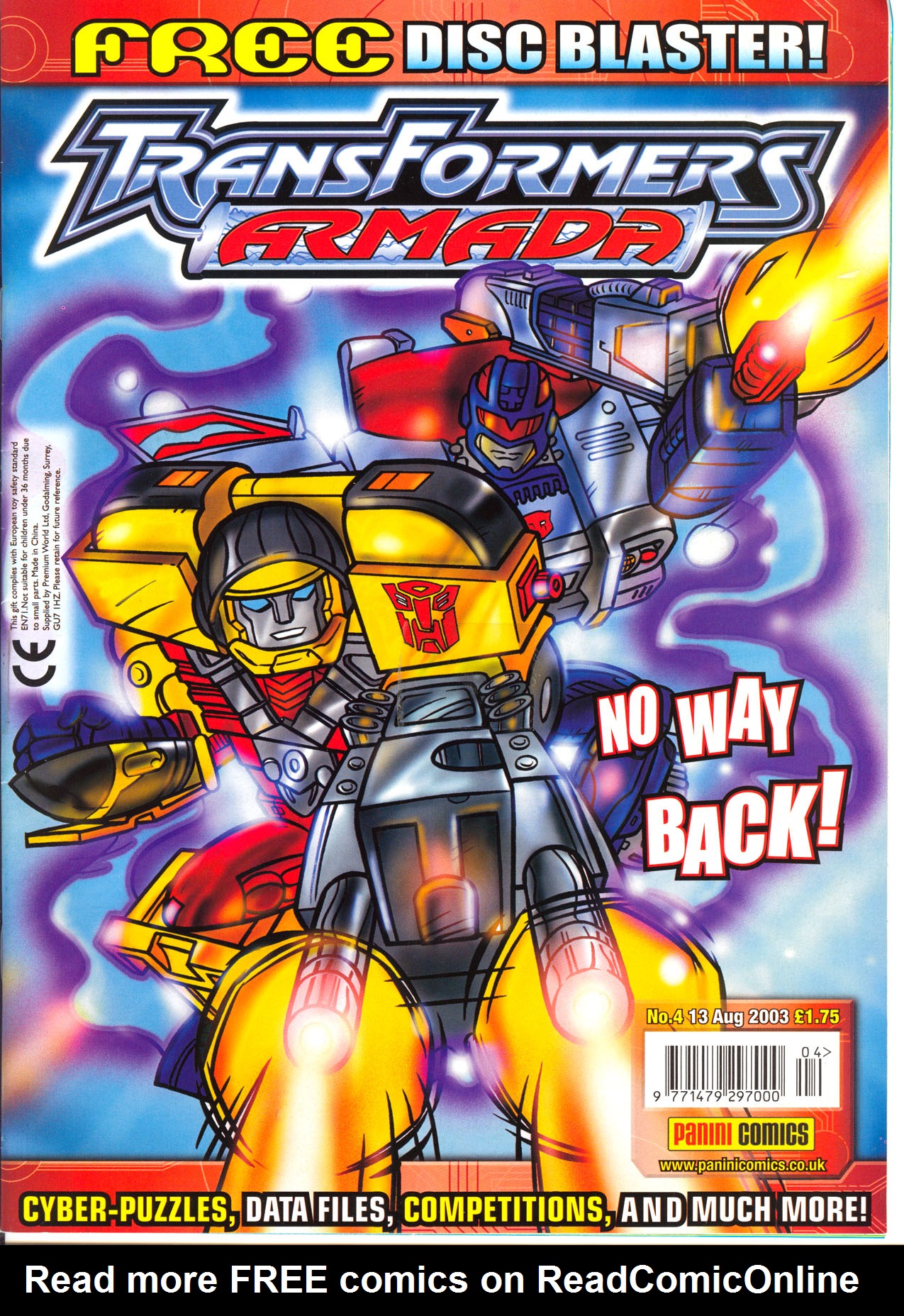 Read online Transformers: Armada (2003) comic -  Issue #4 - 1