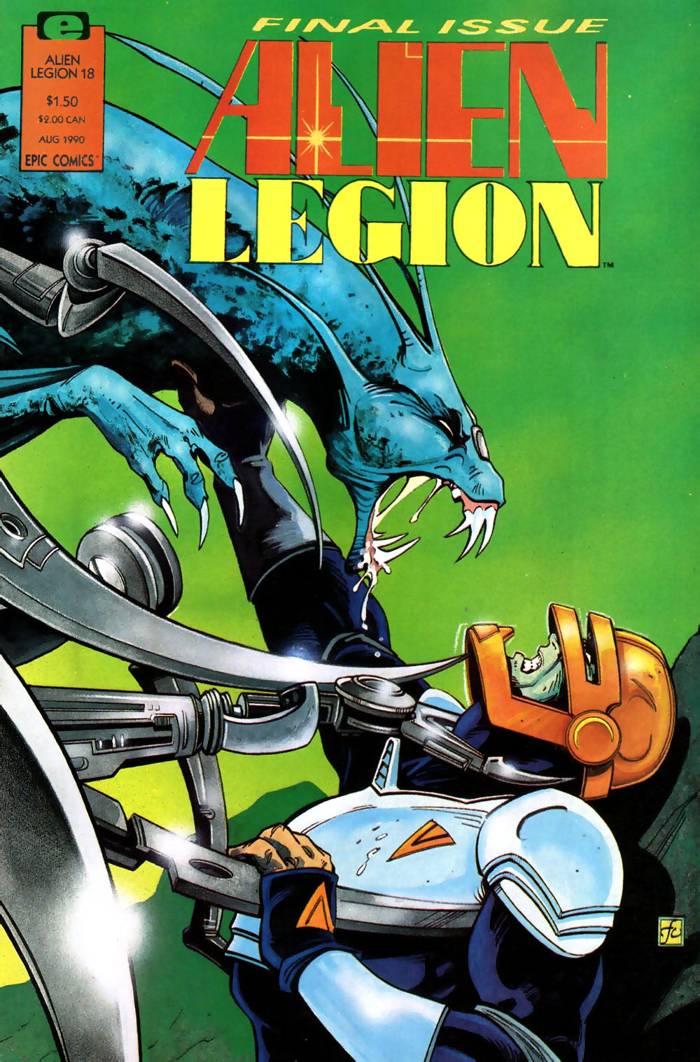 Read online Alien Legion (1987) comic -  Issue #18 - 3