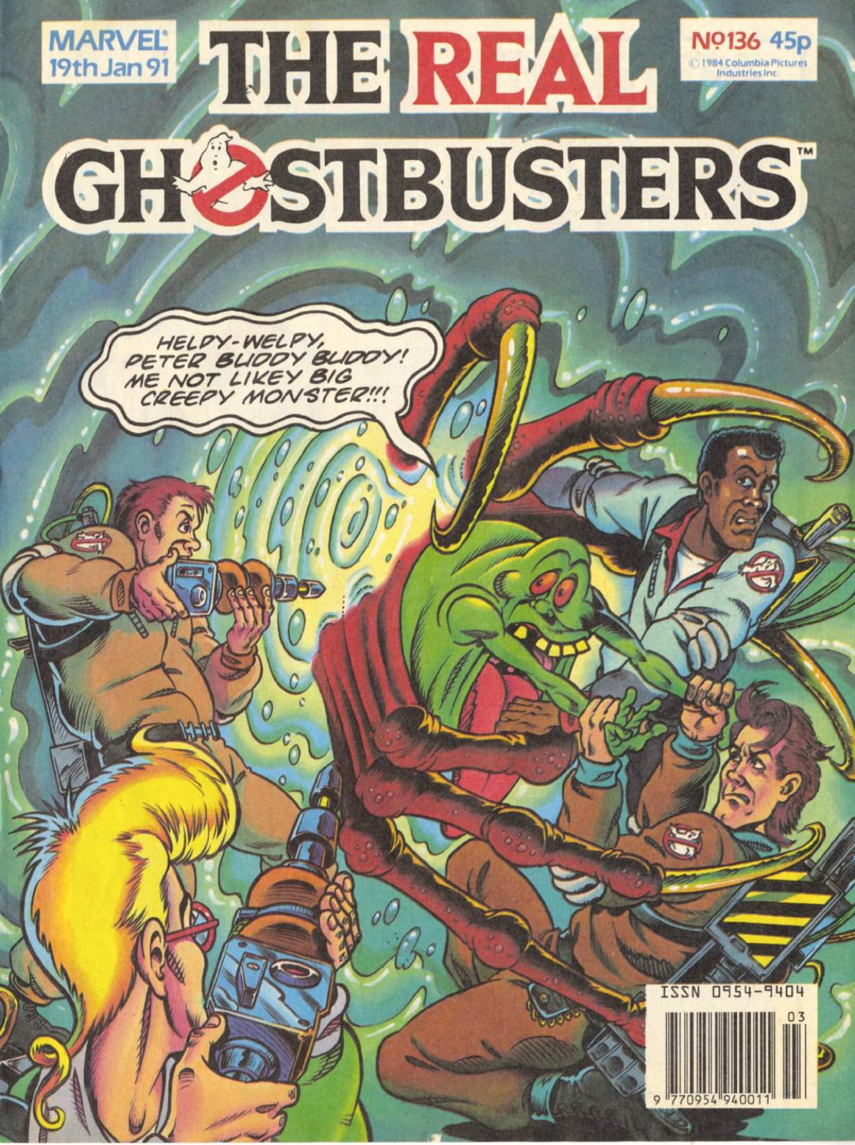 Read online The Real Ghostbusters comic -  Issue #136 - 1