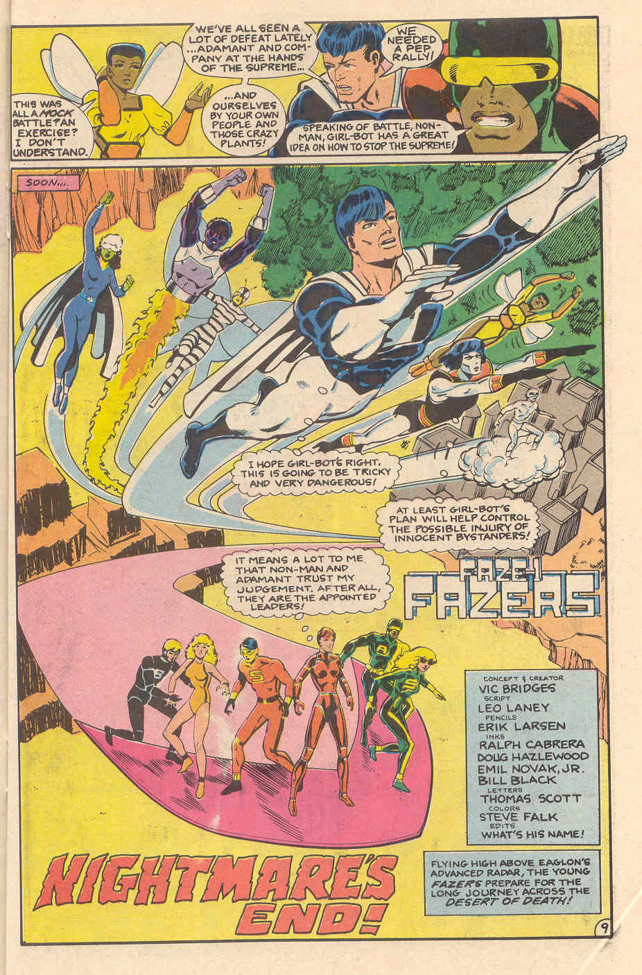 Read online Faze One Fazers comic -  Issue #4 - 11