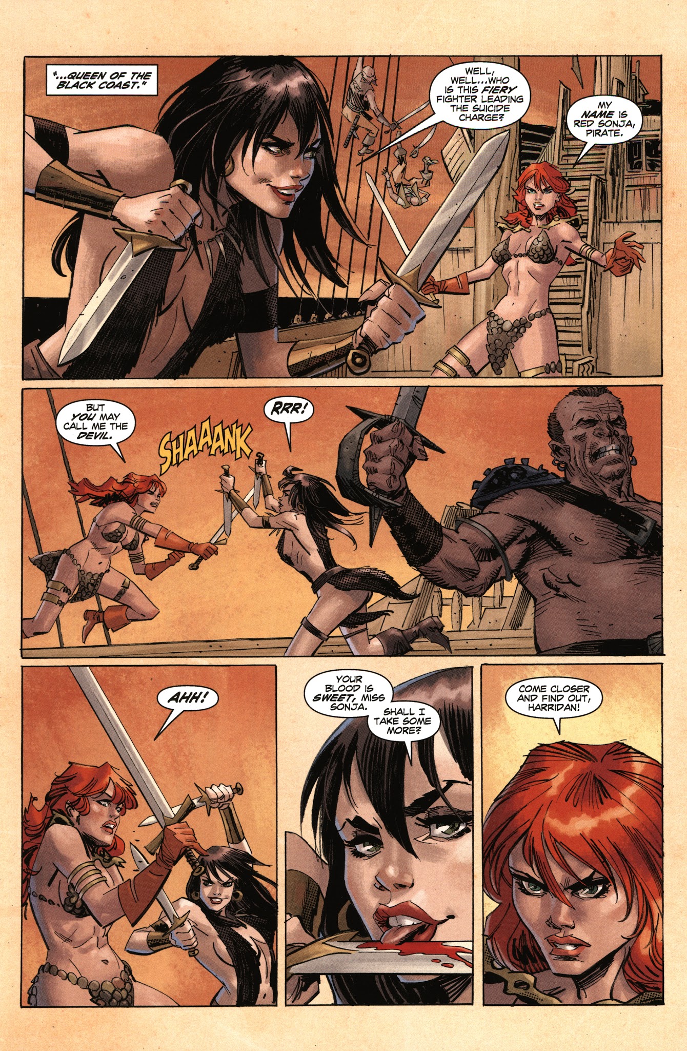 Read online Conan Red Sonja comic -  Issue #2 - 6