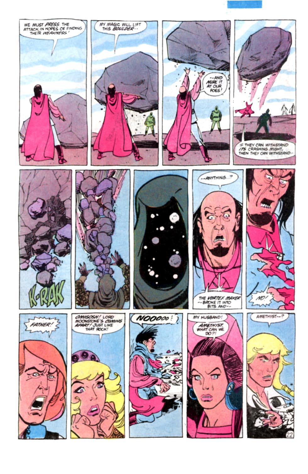Read online Amethyst, Princess of Gemworld comic -  Issue #8 - 23