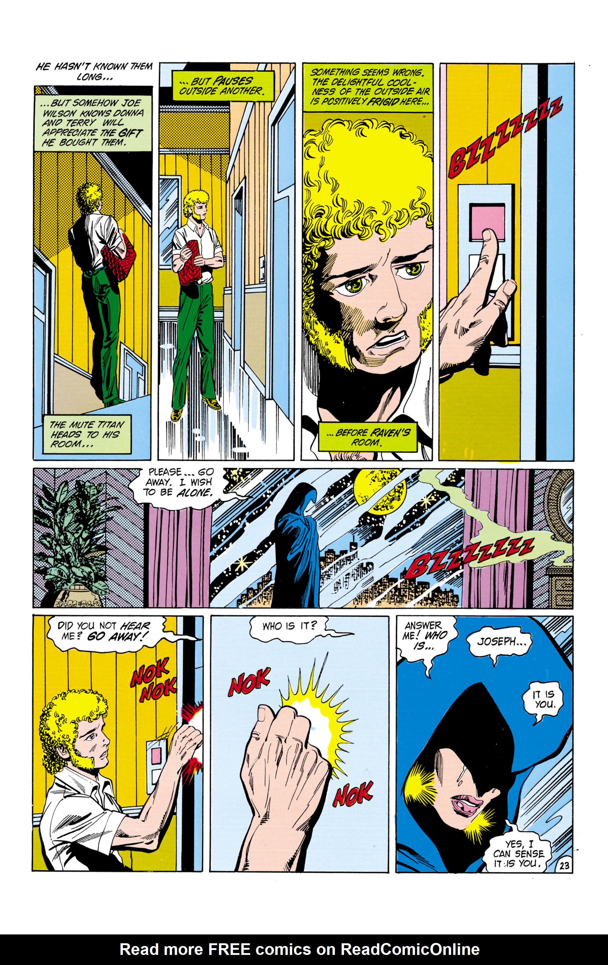 Read online Tales of the Teen Titans comic -  Issue #48 - 24