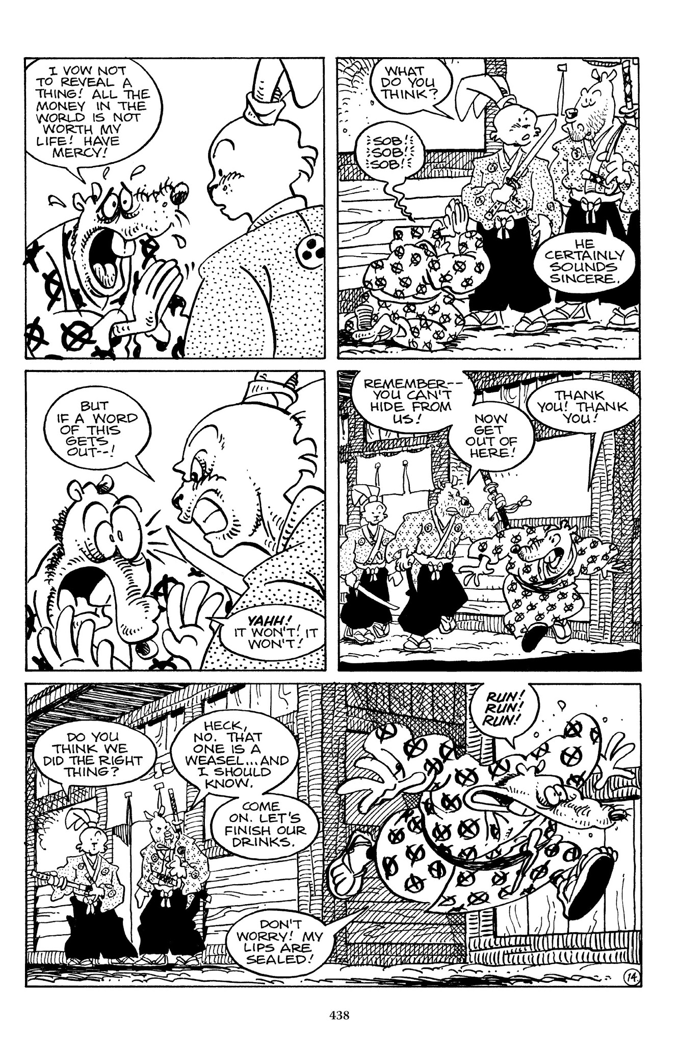 Read online The Usagi Yojimbo Saga comic -  Issue # TPB 3 - 434