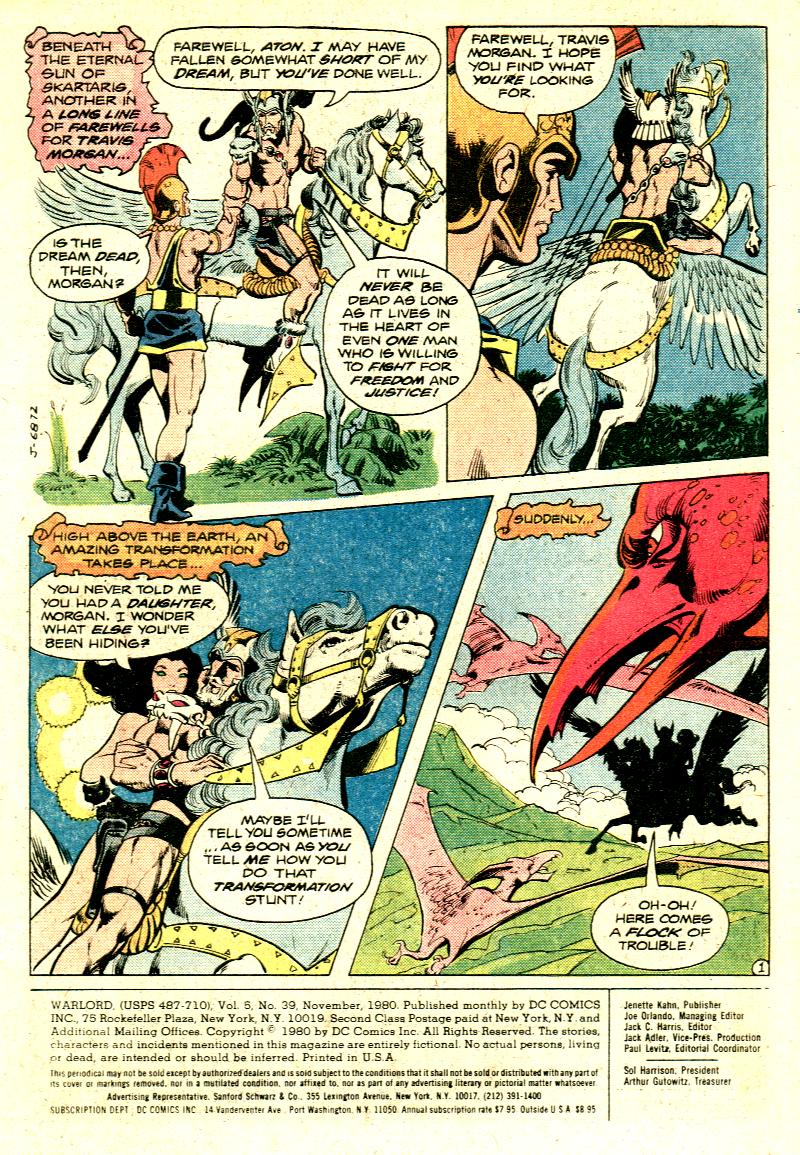 Read online Warlord (1976) comic -  Issue #39 - 2
