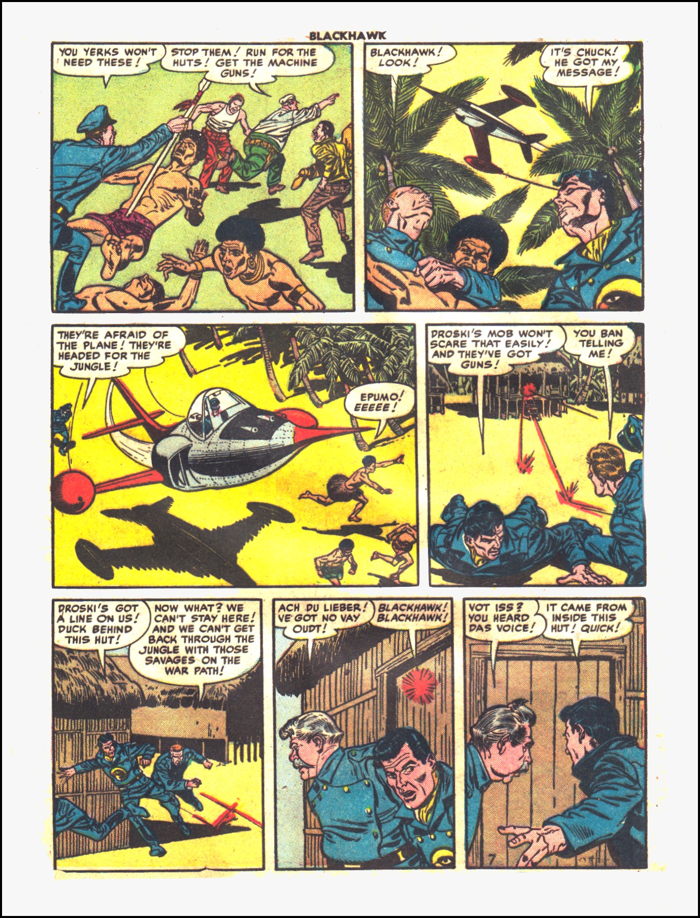 Read online Blackhawk (1957) comic -  Issue #54 - 9