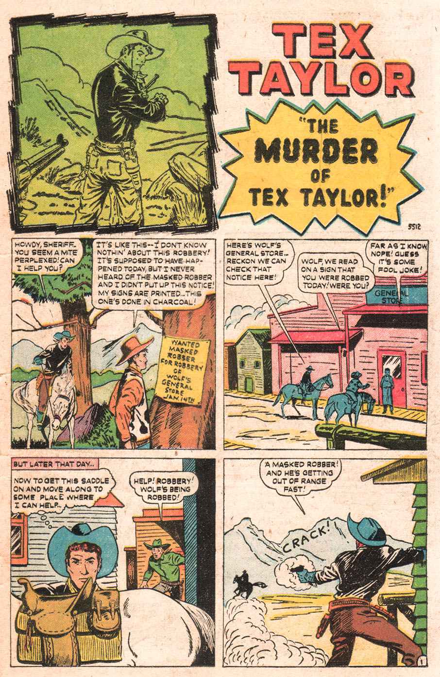 Read online Tex Morgan comic -  Issue #7 - 25