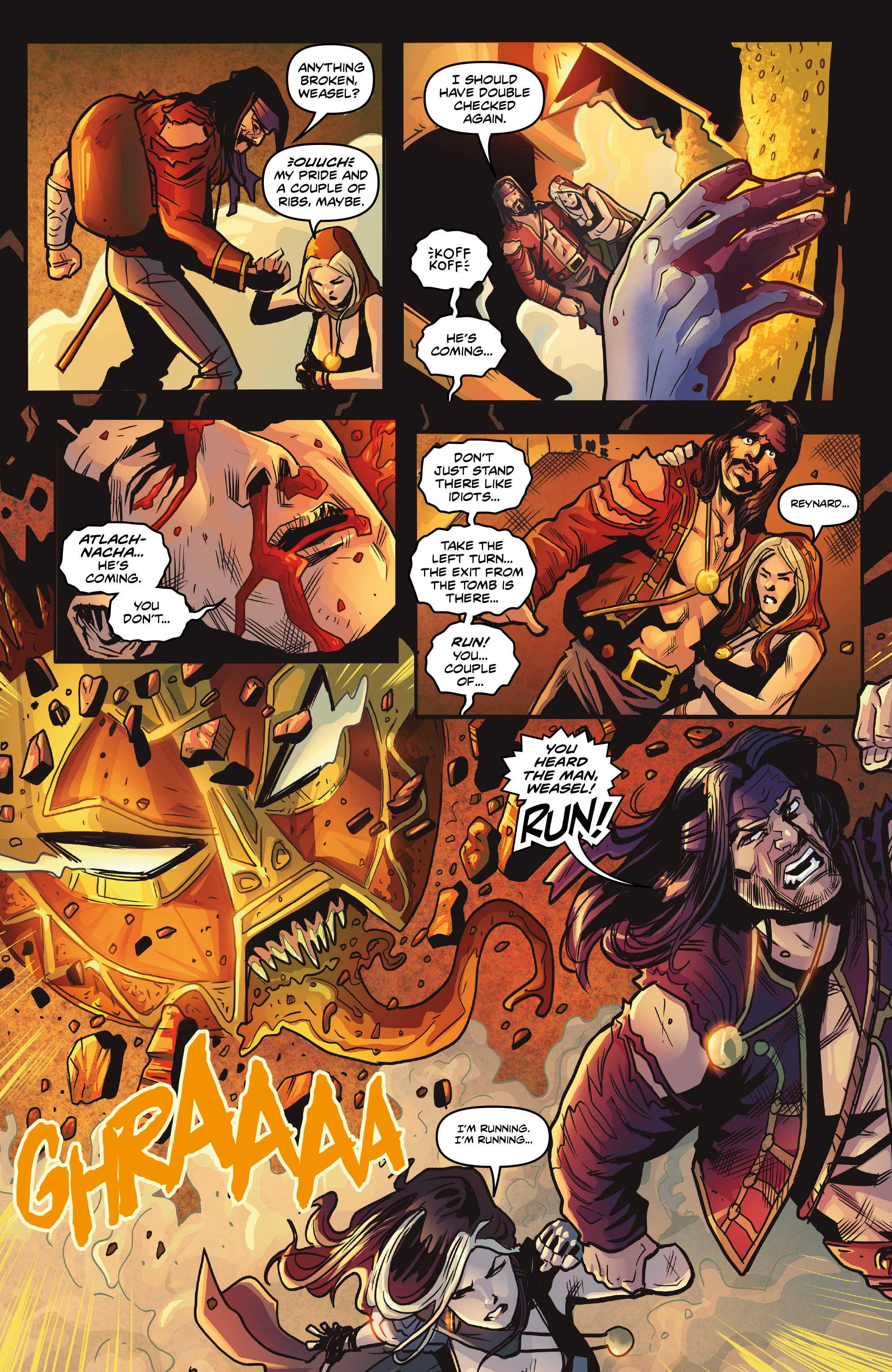 Read online Rogues!: The Burning Heart comic -  Issue #5 - 19