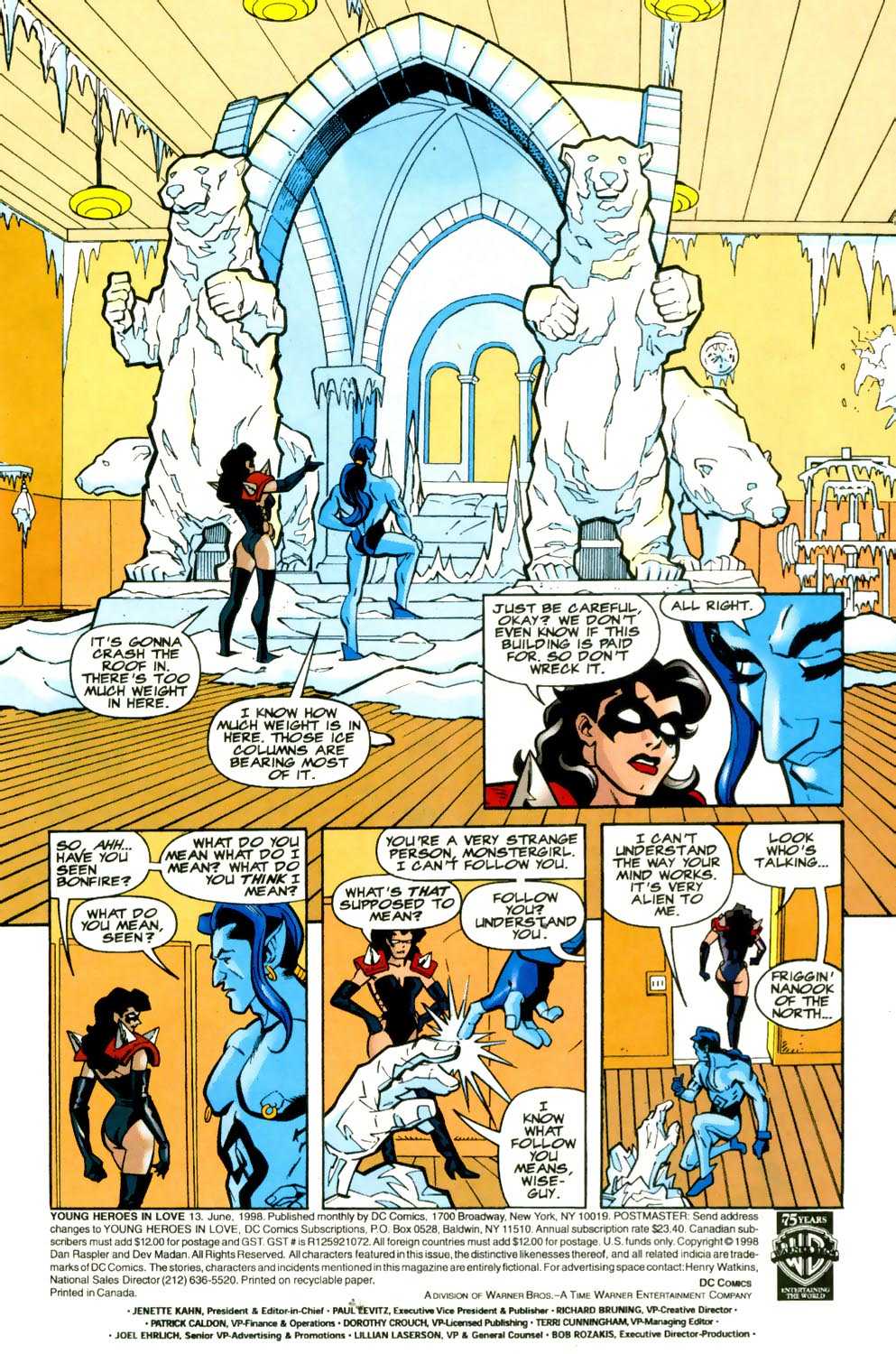 Read online Young Heroes in Love comic -  Issue #13 - 2