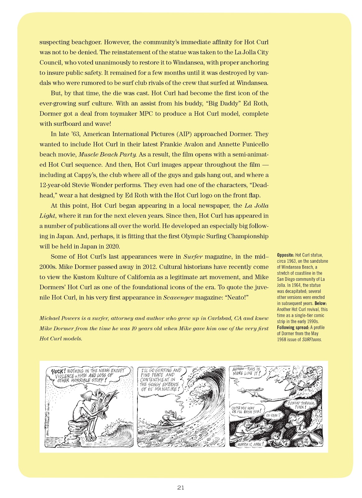 Michael Dormer and the Legend of Hot Curl issue TPB (Part 1) - Page 22