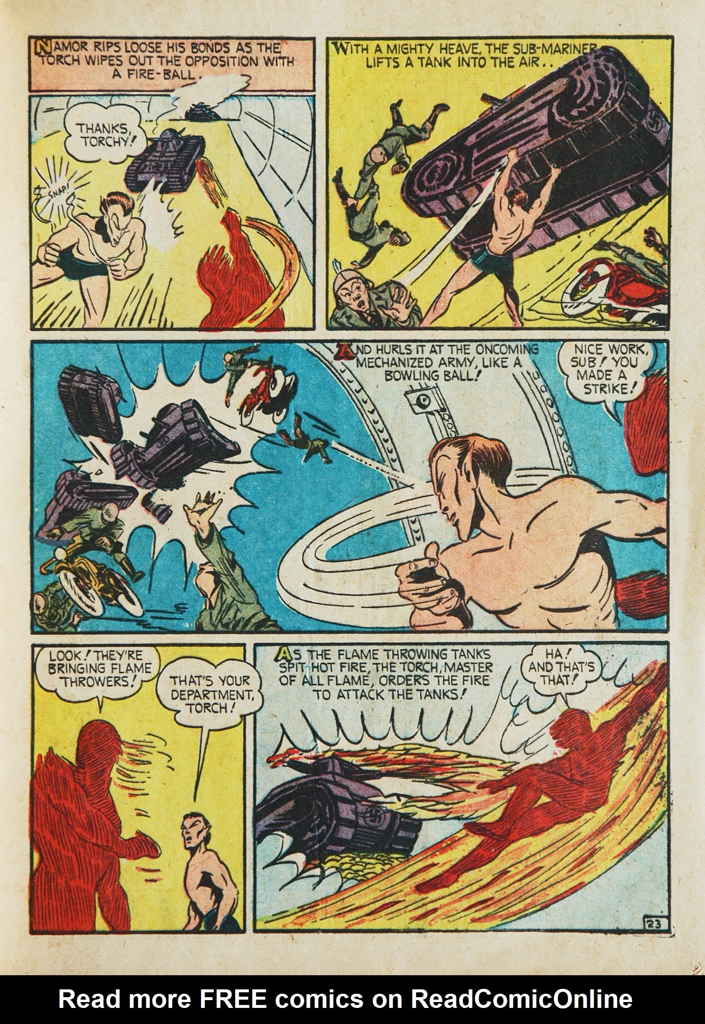 Read online Marvel Mystery Comics comic -  Issue #17 - 25