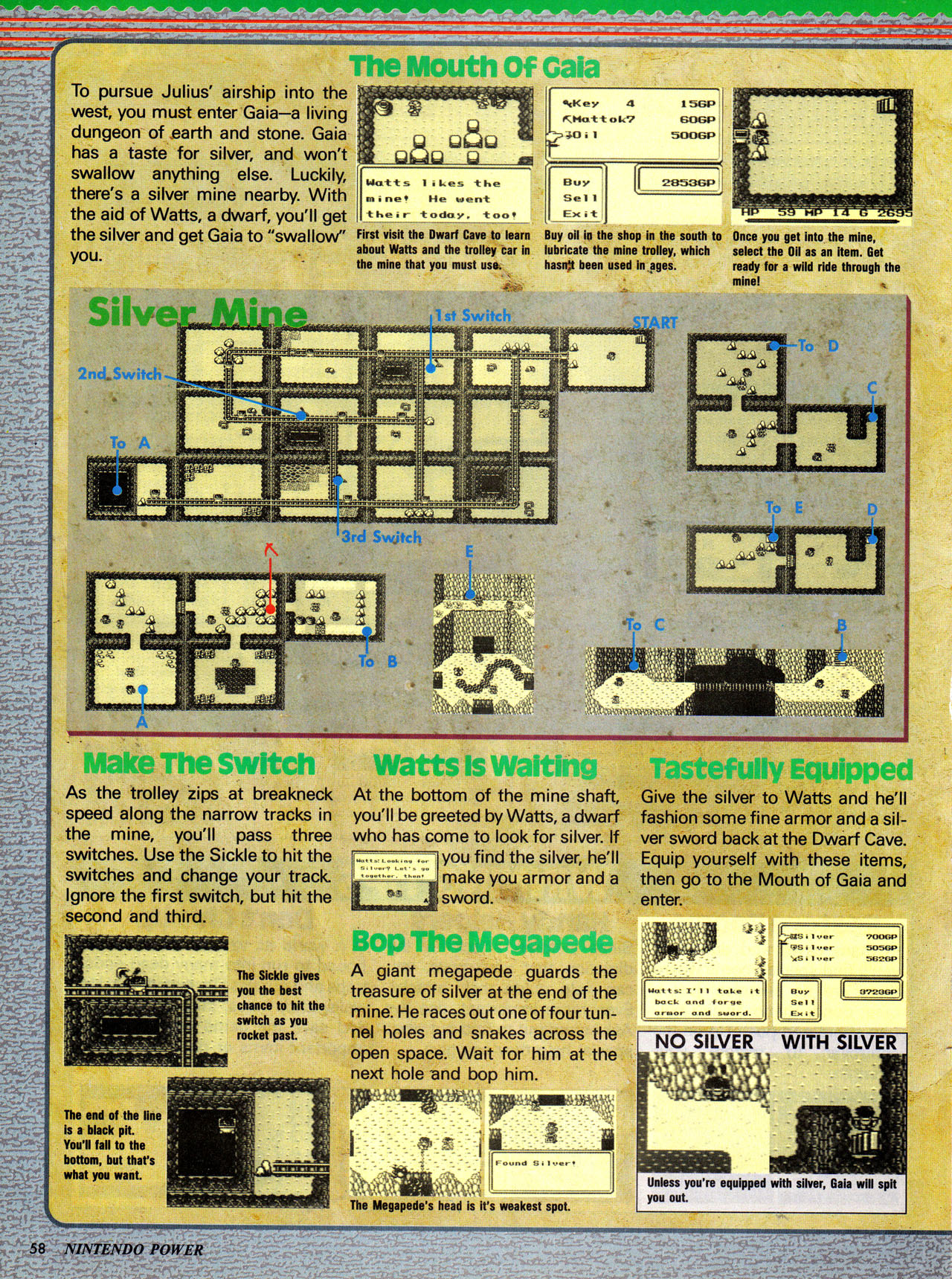 Read online Nintendo Power comic -  Issue #28 - 67