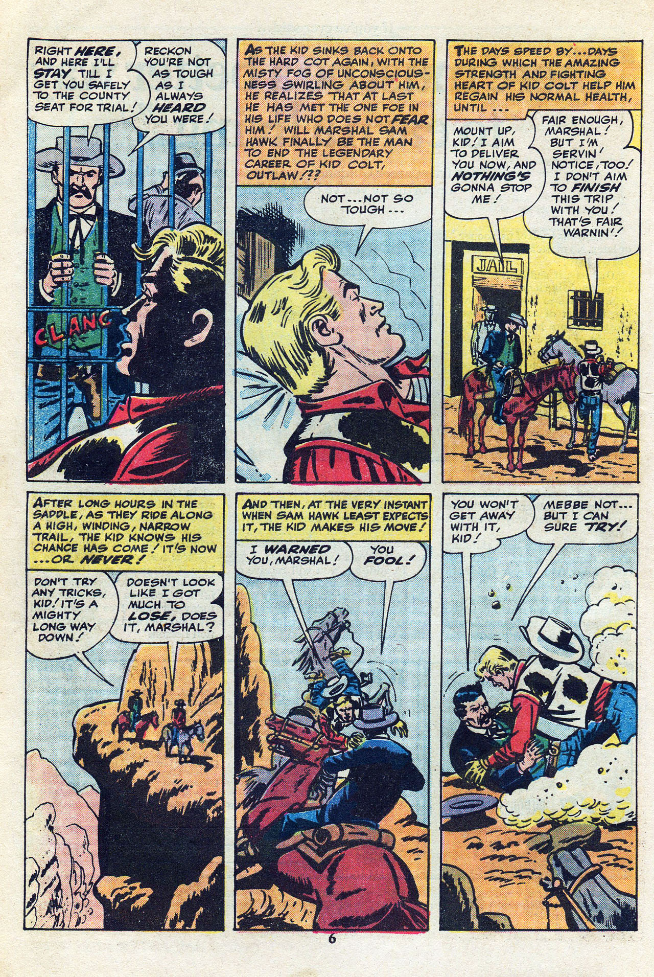 Read online Kid Colt Outlaw comic -  Issue #181 - 8