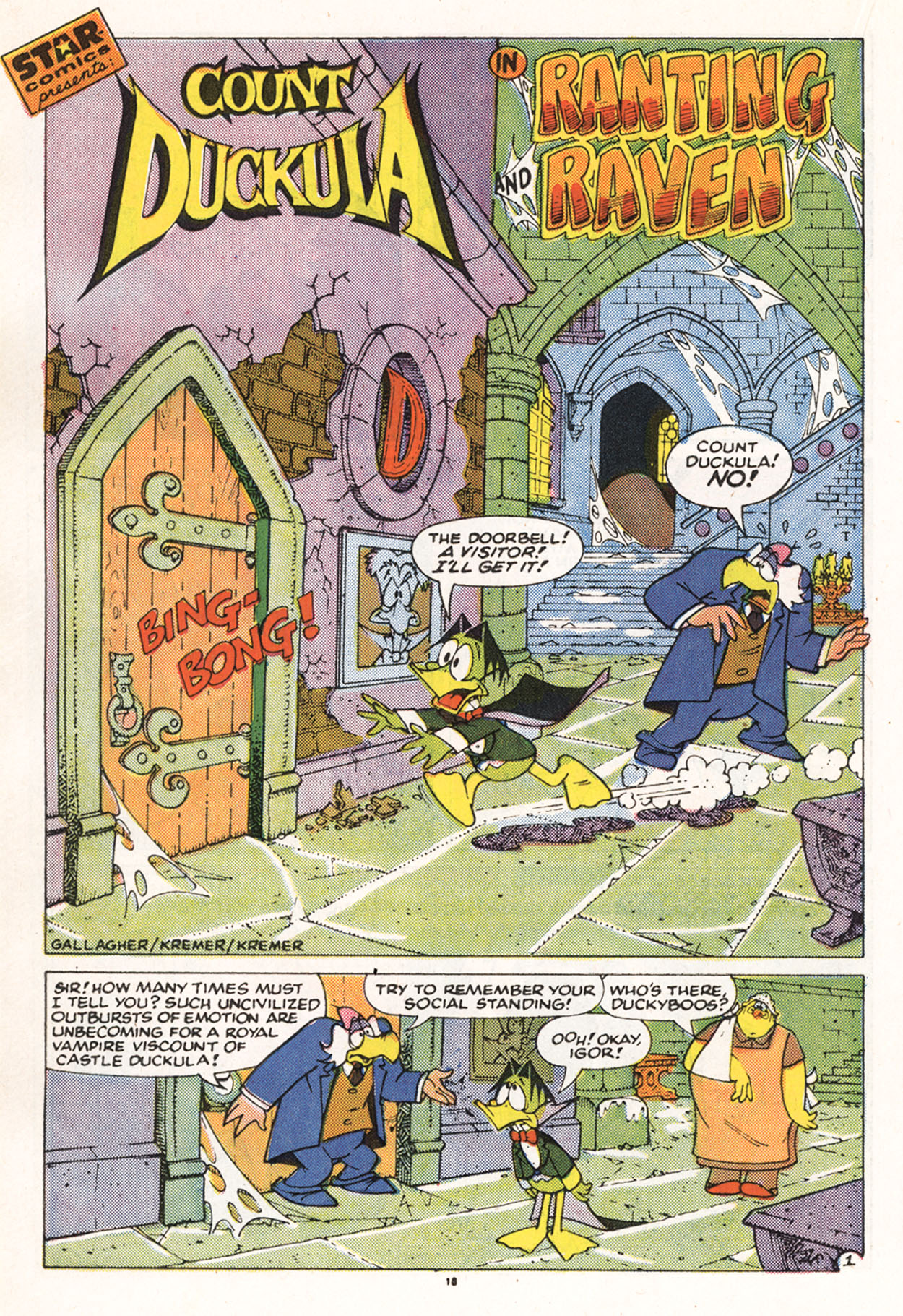 Read online Count Duckula comic -  Issue #2 - 20