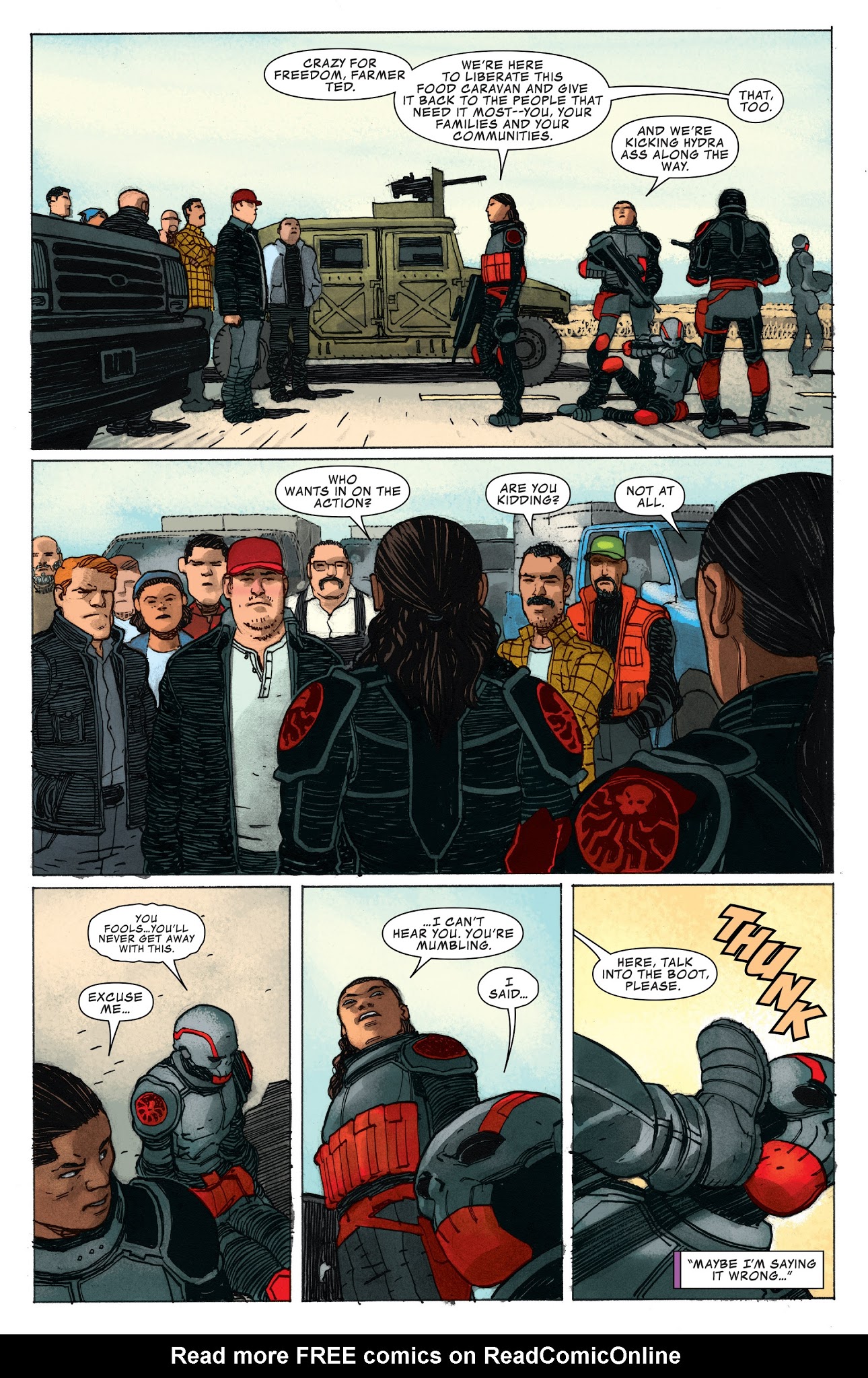 Read online Occupy Avengers comic -  Issue #9 - 10