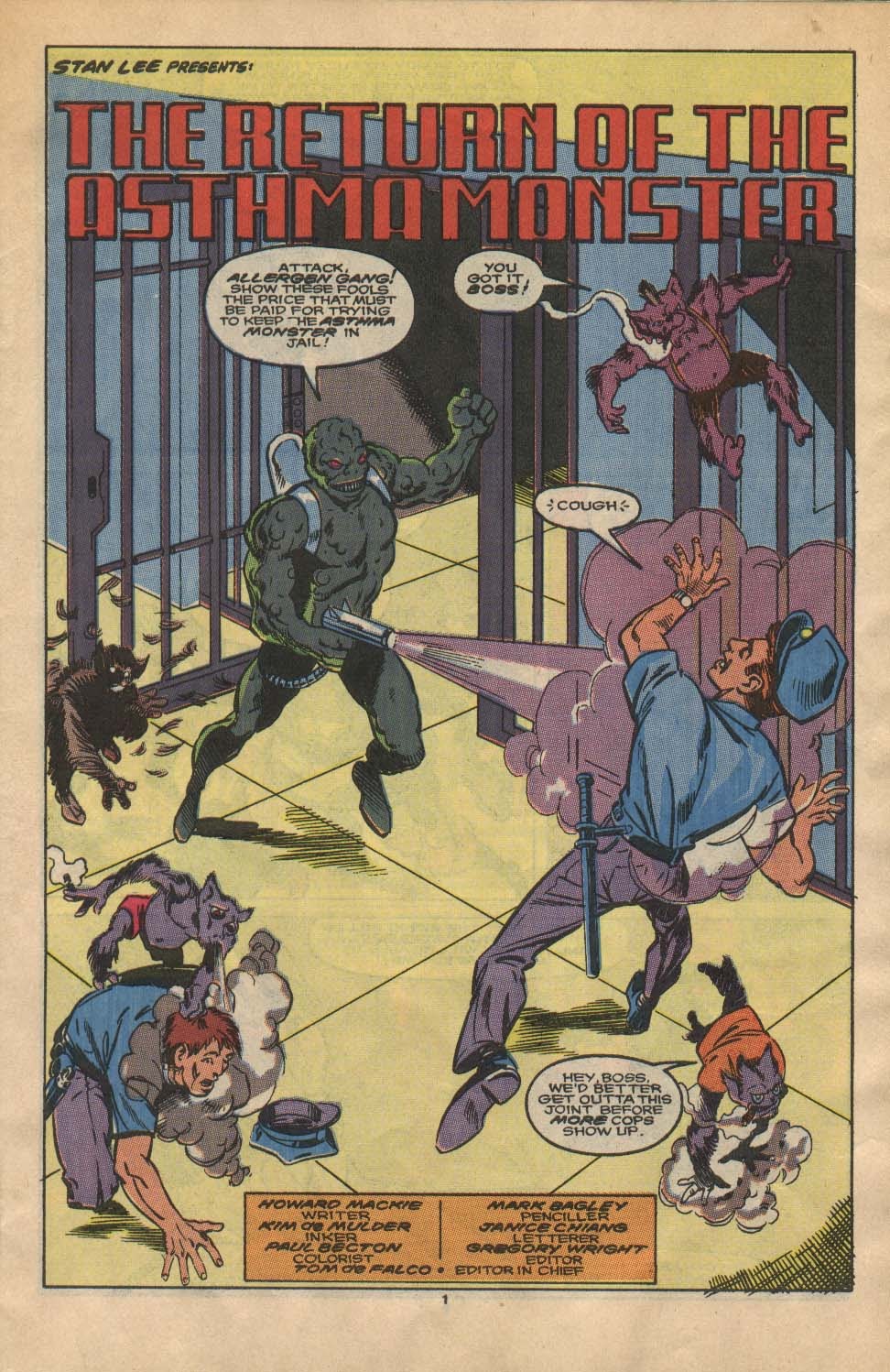 Read online Return of the Asthma Monster comic -  Issue # Full - 3
