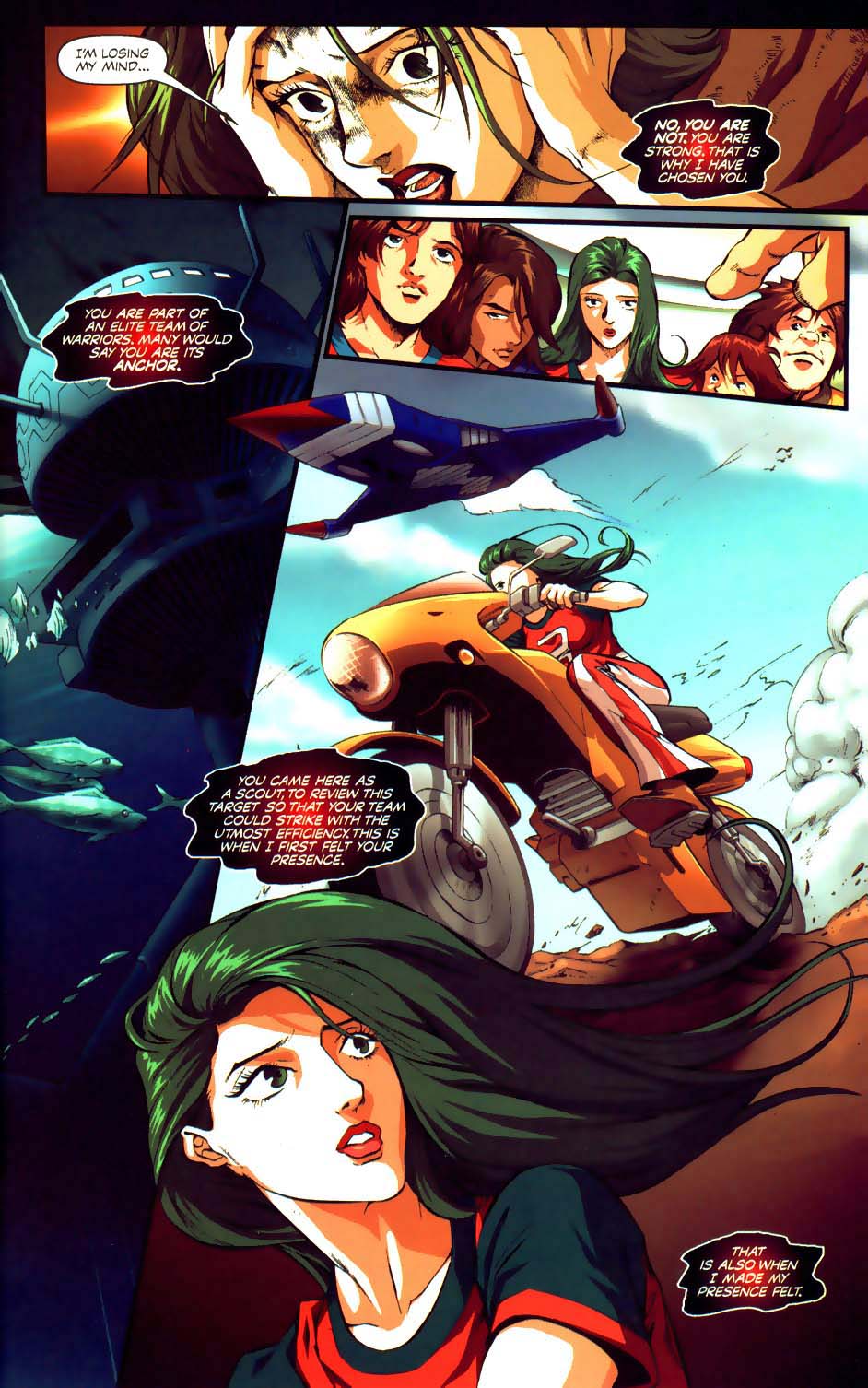 Read online Battle of the Planets/Witchblade comic -  Issue # Full - 17