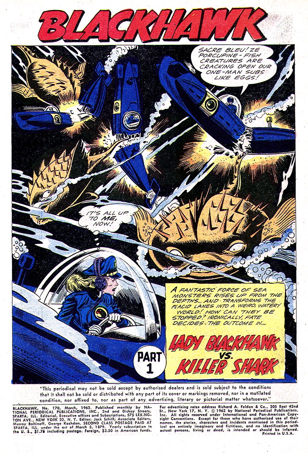 Blackhawk (1957) Issue #170 #63 - English 3