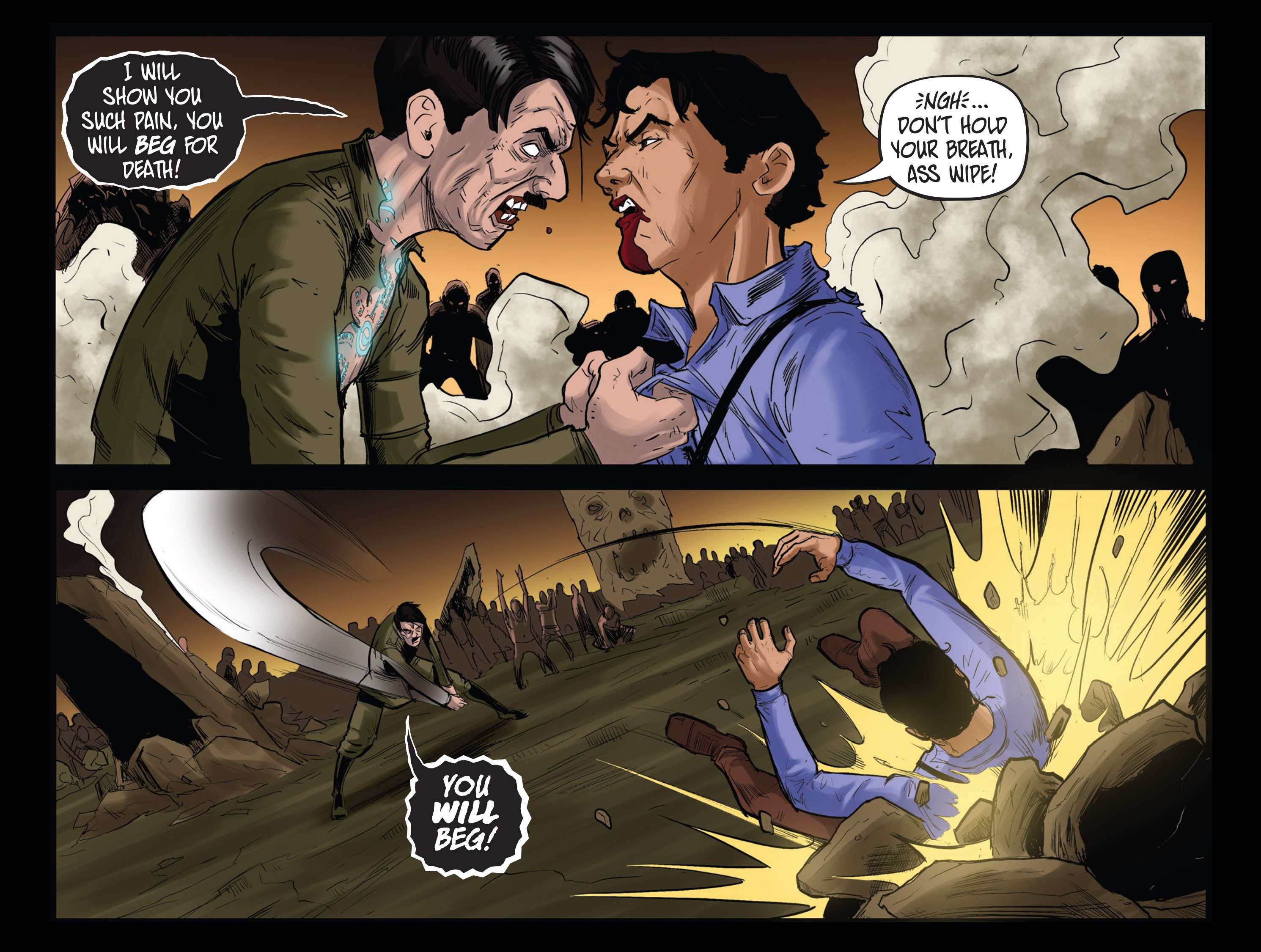 Read online Evil Dead 2: Revenge of Hitler comic -  Issue #2 - 13