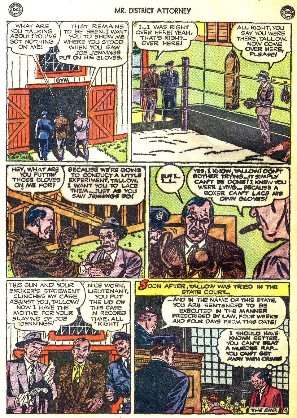 Read online Mr. District Attorney comic -  Issue #21 - 36