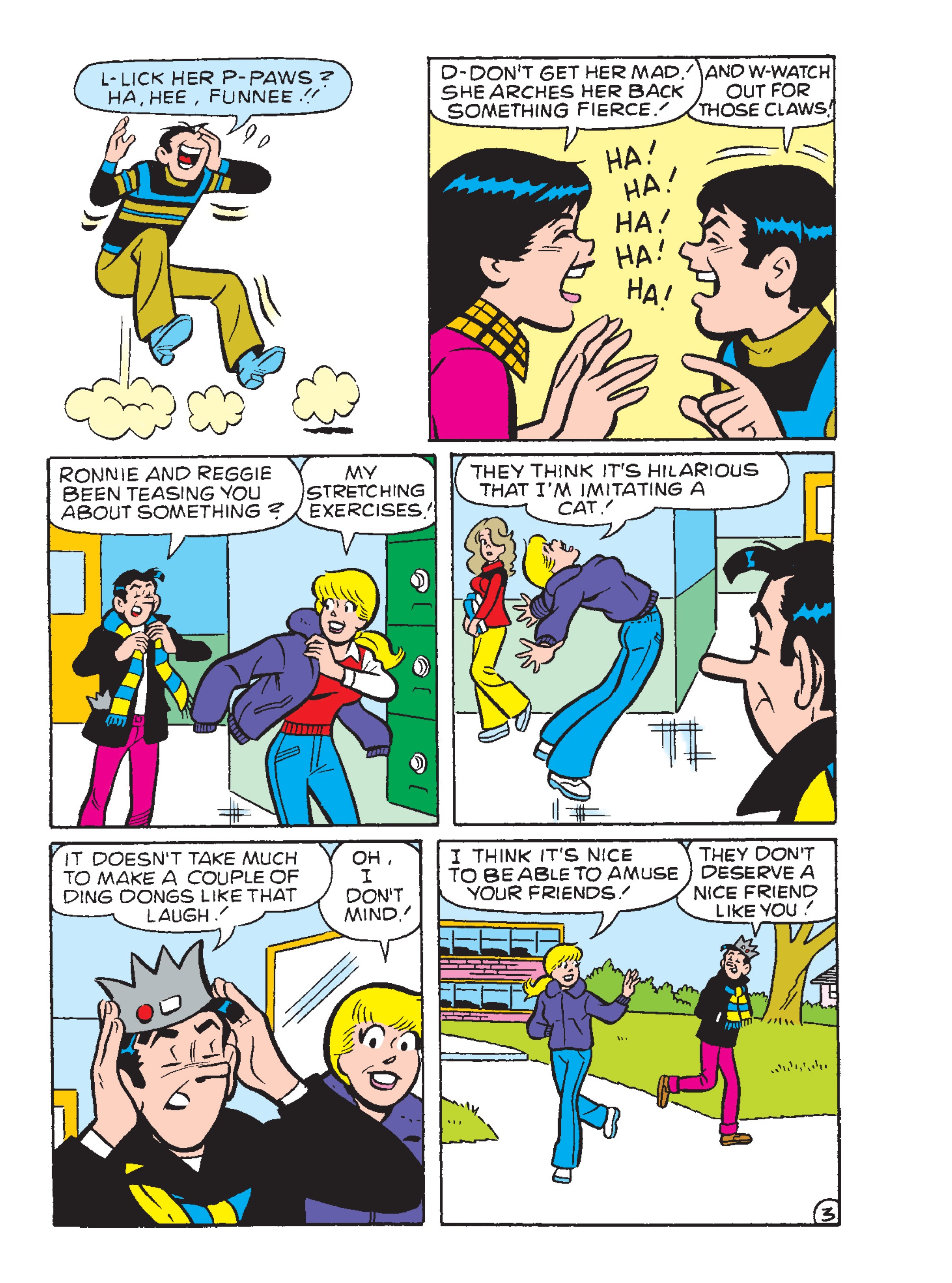 Read online Betty & Veronica Friends Double Digest comic -  Issue #266 - 137