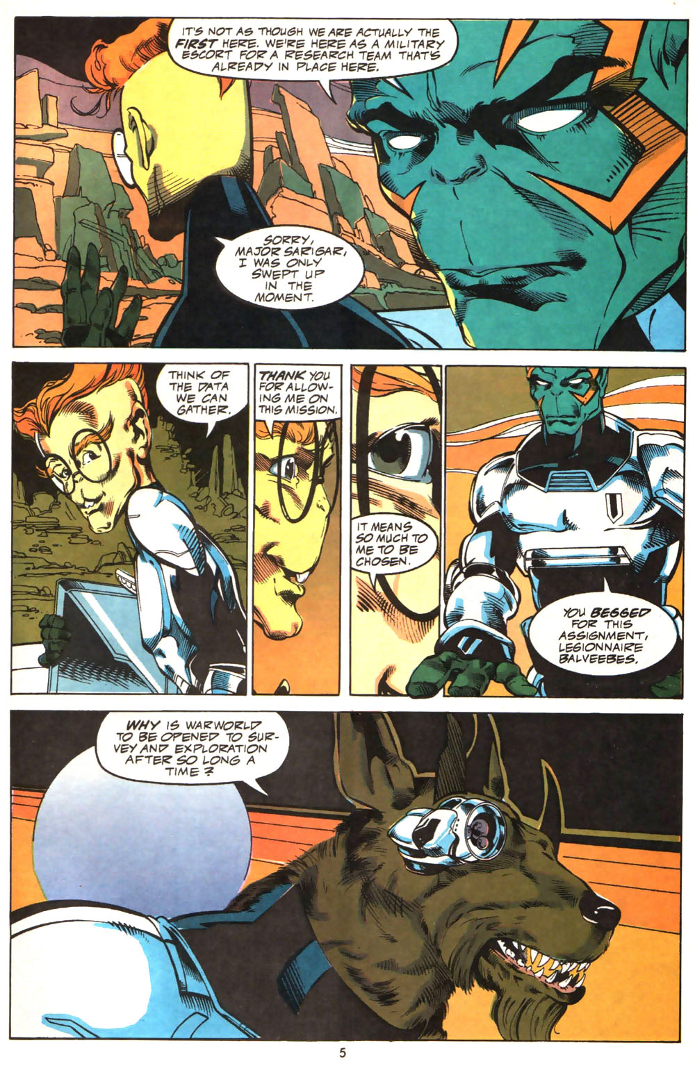 Read online Alien Legion (1987) comic -  Issue #14 - 7