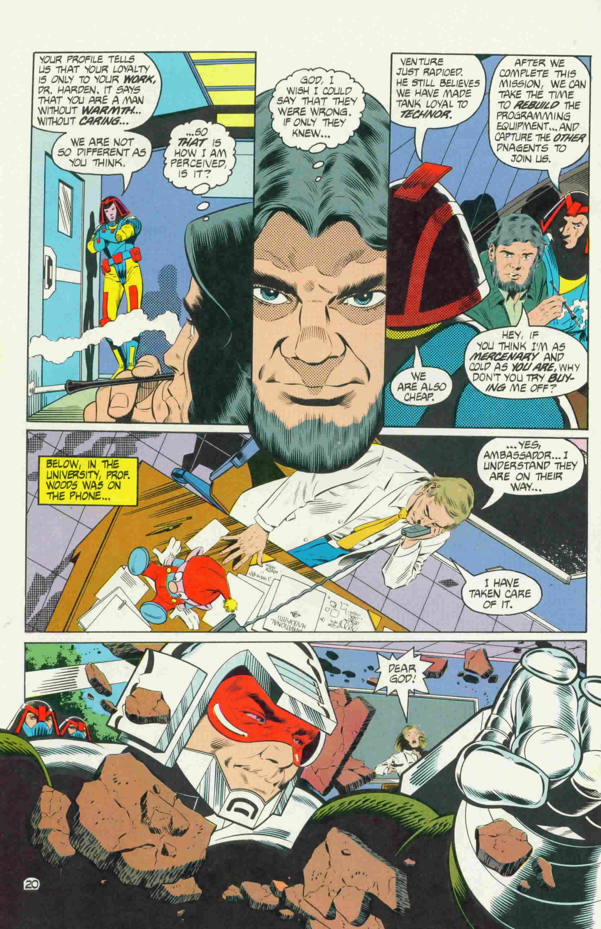 Read online DNAgents comic -  Issue #21 - 23