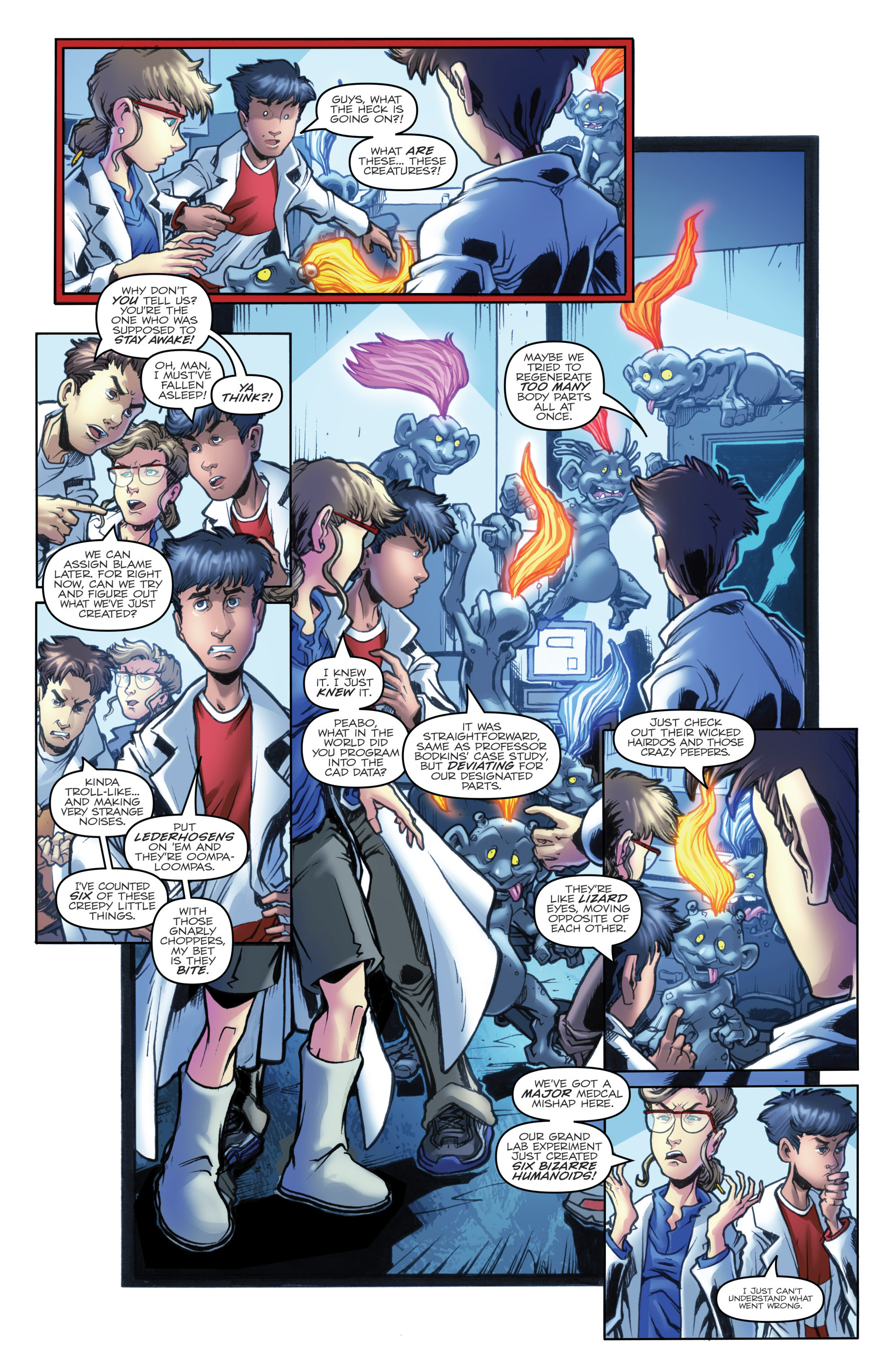 Read online Creeple Peeple comic -  Issue #2 - 5