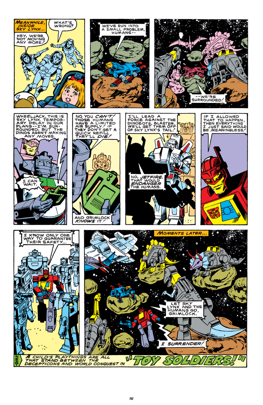 Read online The Transformers Classics comic -  Issue # TPB 3 - 263